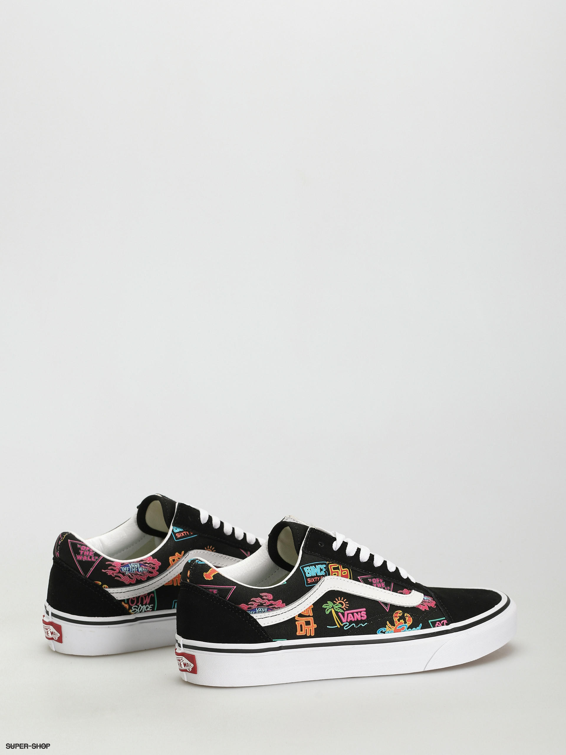 vans old skool lux floral womens shoes