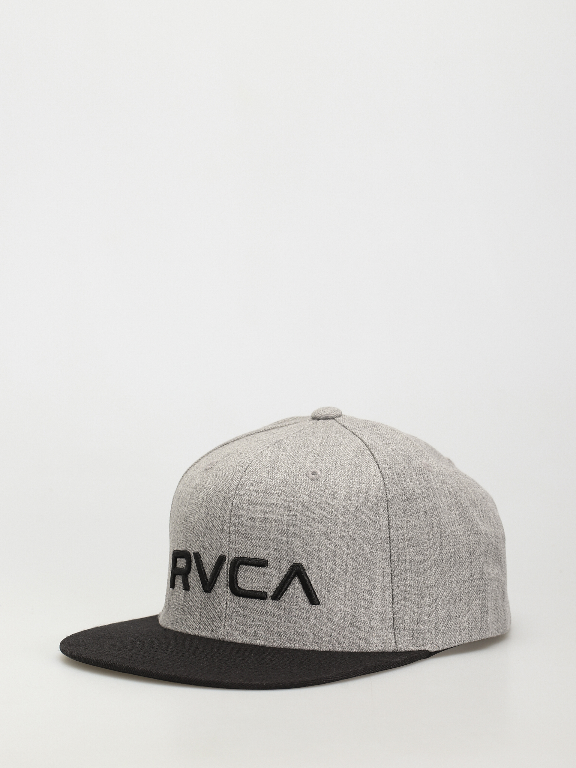 RVCA Rvca Twill Snapback Cap (hthr grey/black)