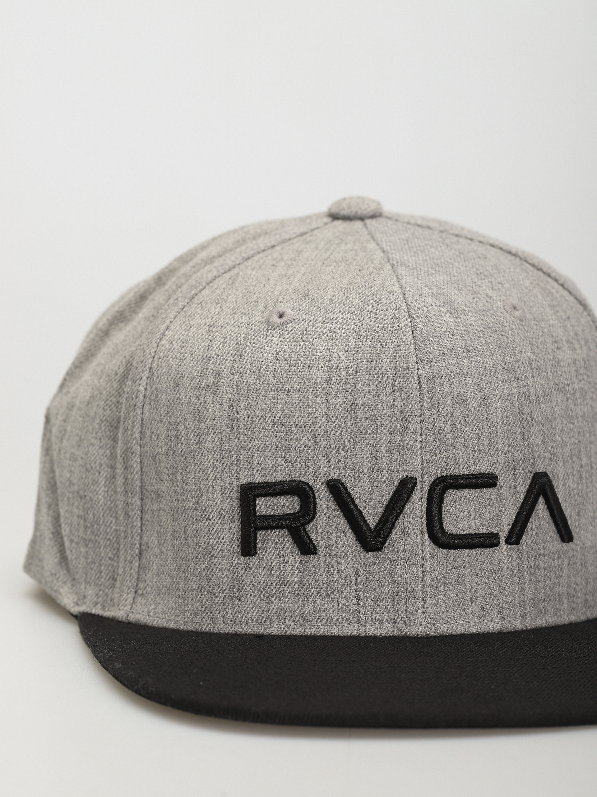 RVCA Rvca Twill Snapback Cap (hthr grey/black)