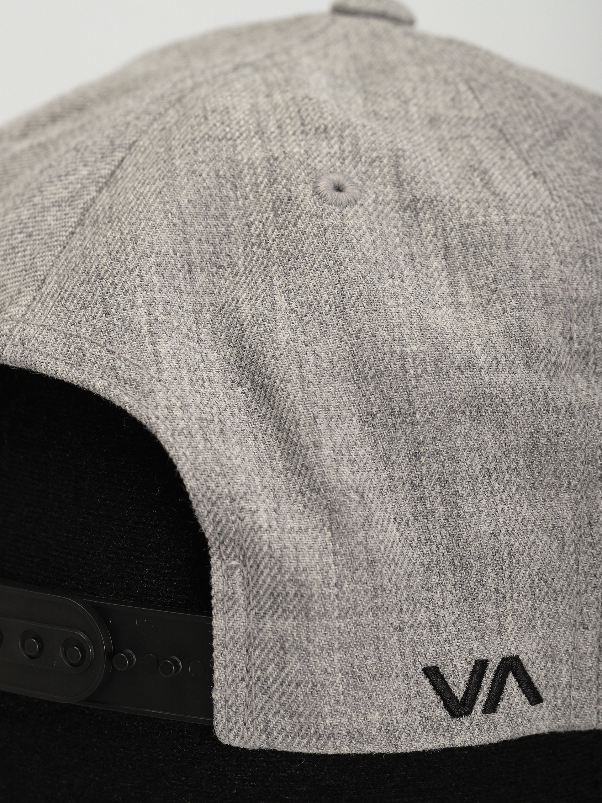 RVCA Rvca Twill Snapback Cap (hthr grey/black)