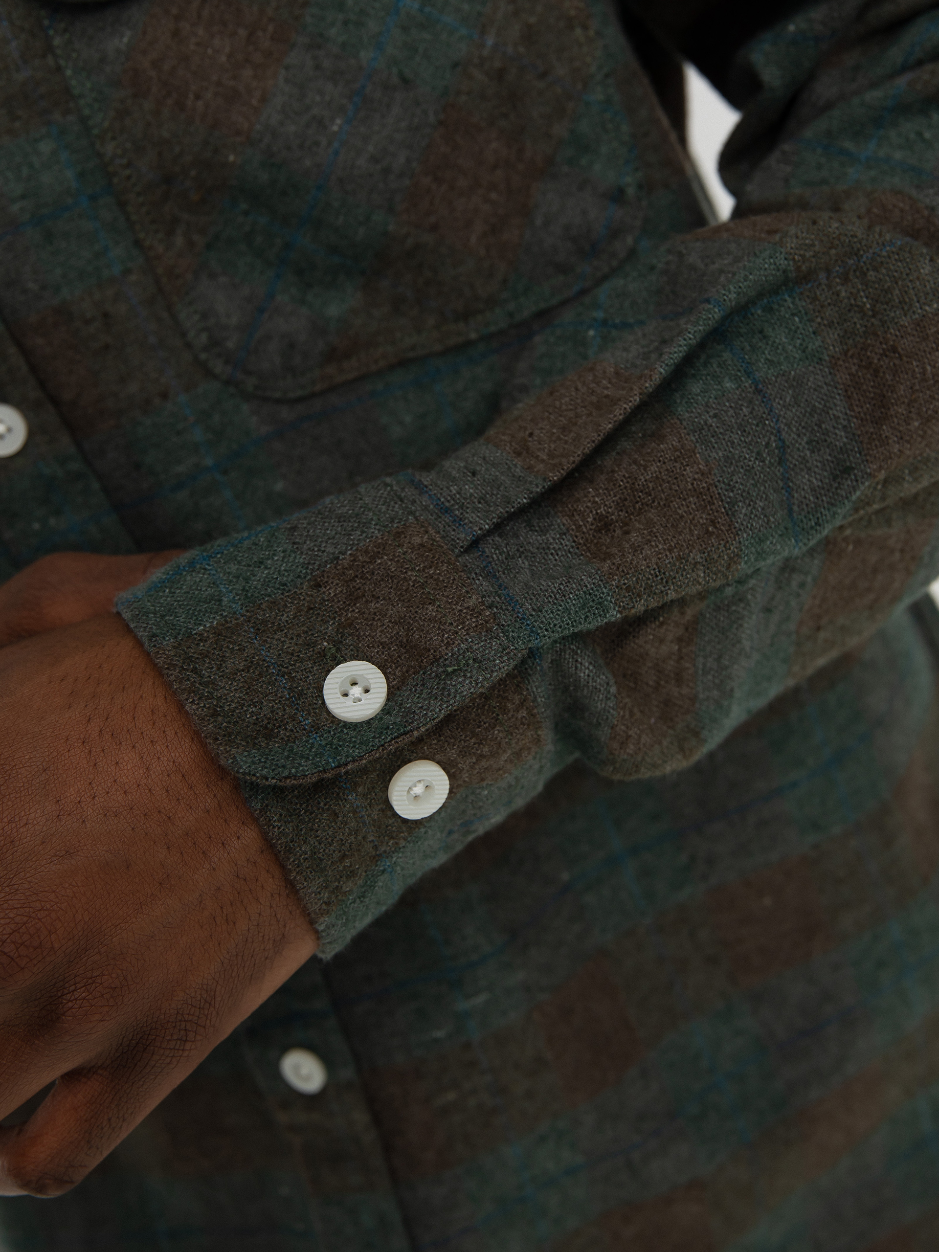 Brixton Bowery Flannel Ls Shirt (ocean)