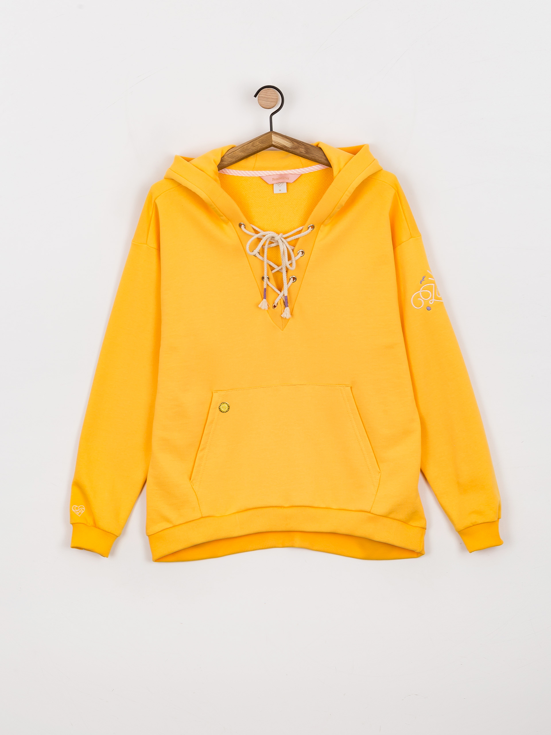 Femi Stories Felicia HD Hoodie Wmn (jylw)