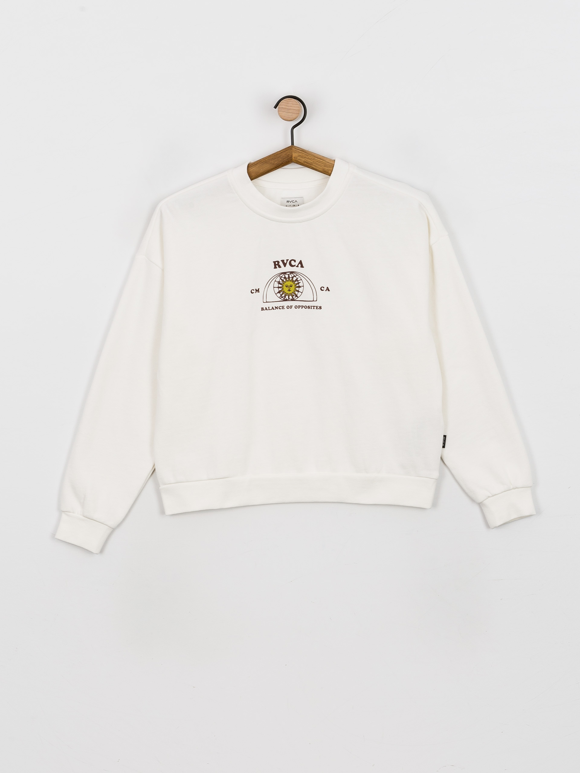 RVCA West Crew Sweatshirt Wmn (vintage white)