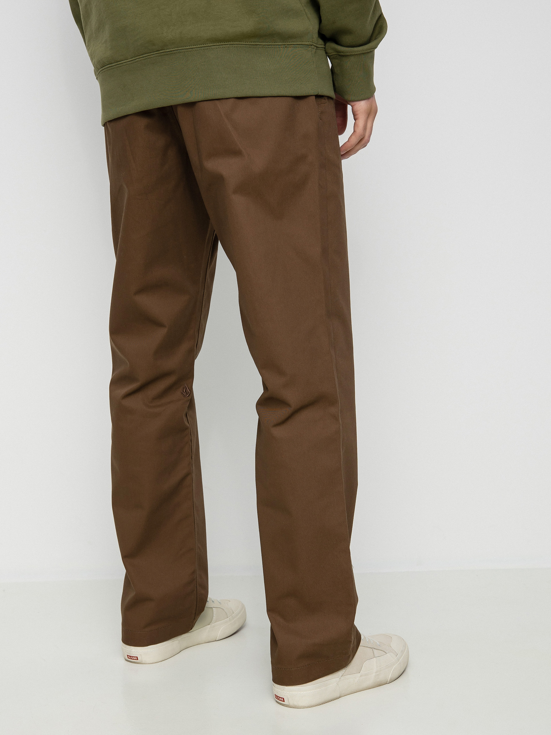 Volcom Frickin Skate Chino Pants (dark earth)