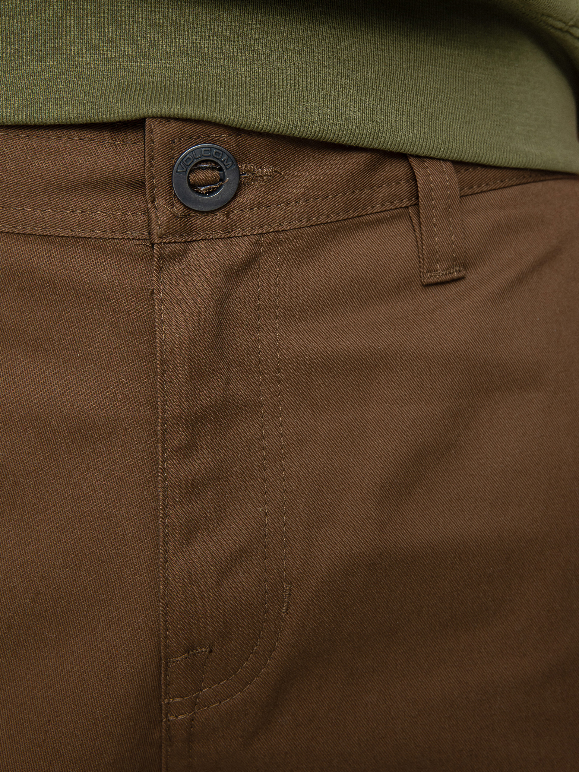 Volcom Frickin Skate Chino Pants (dark earth)