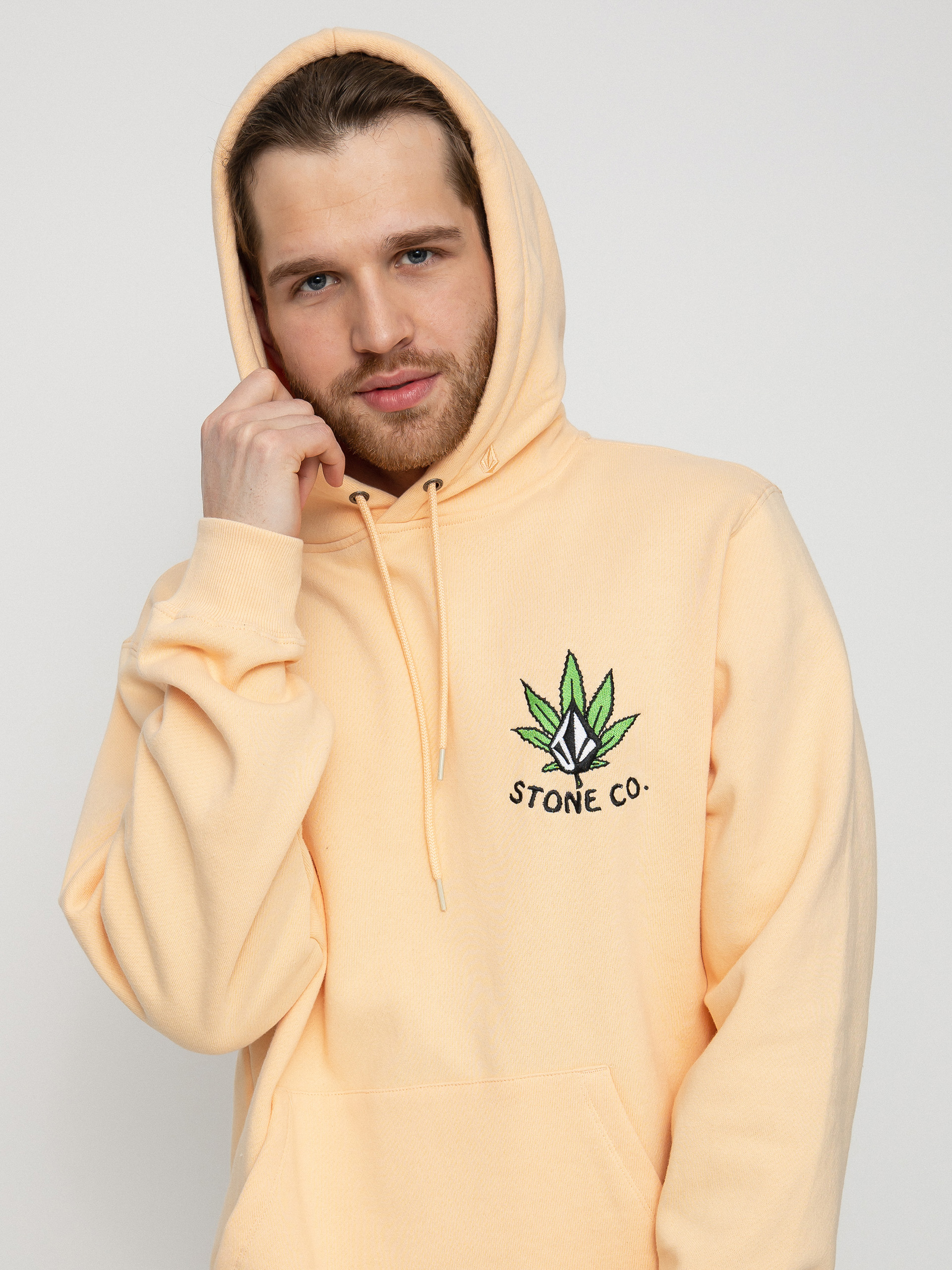 Volcom Shockwave HD Hoodie (cream blush)