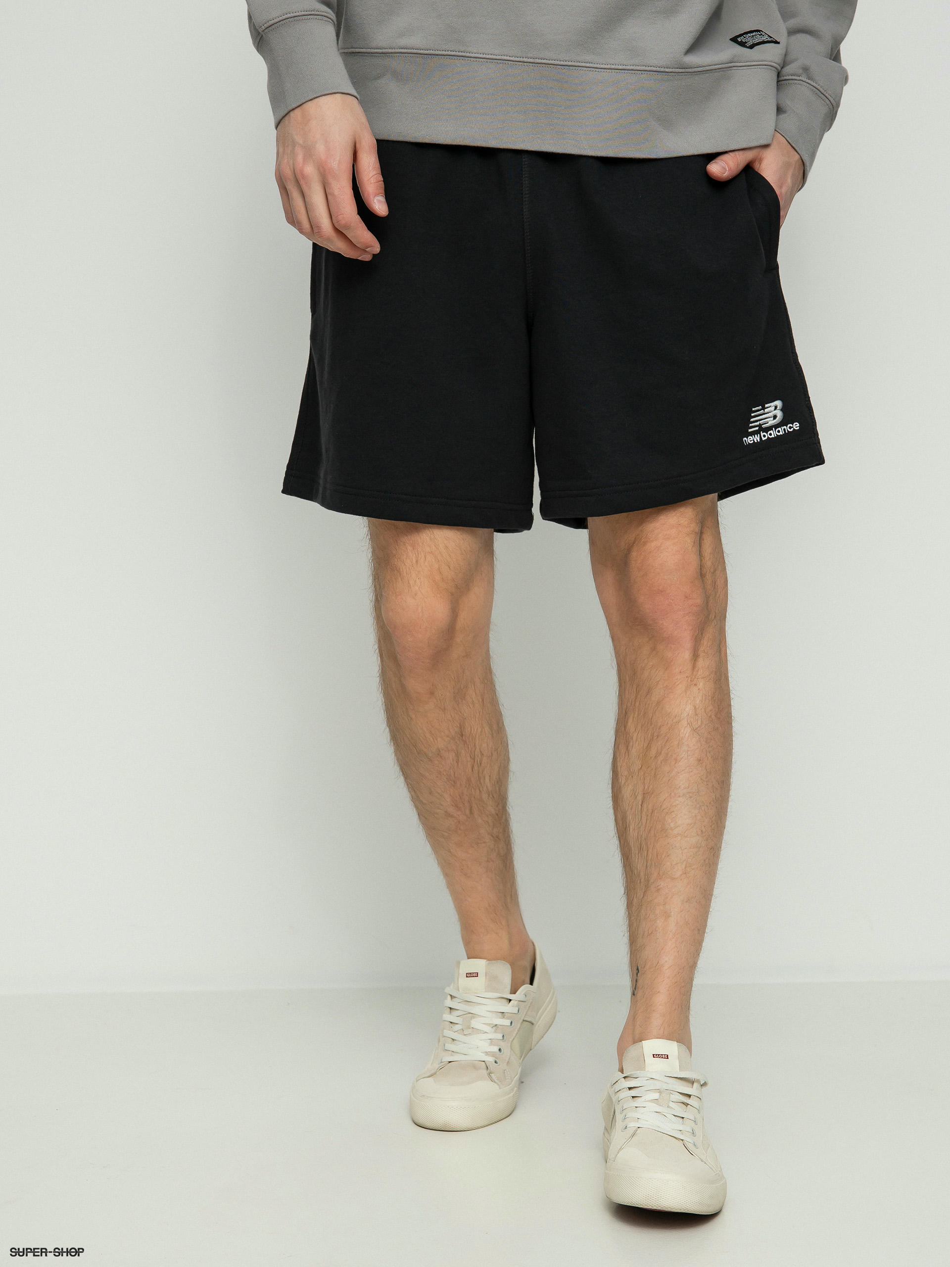 new balance essentials shorts