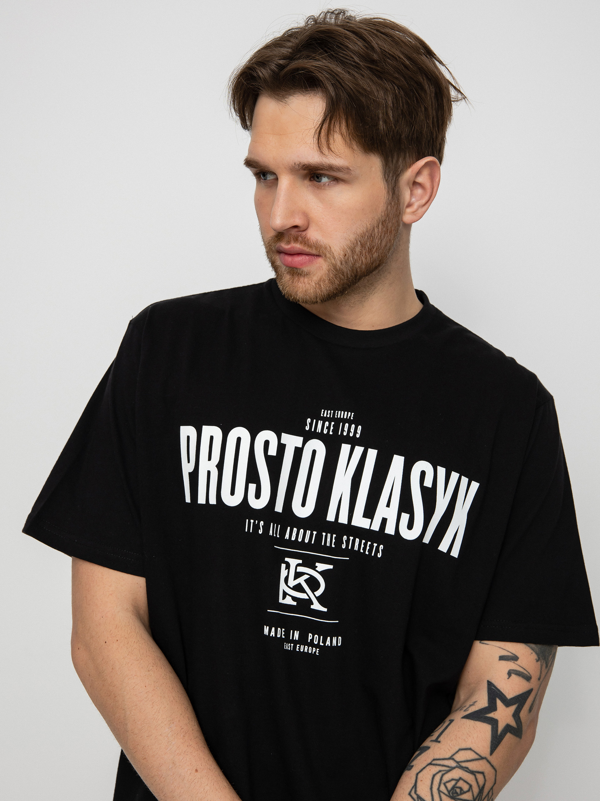 Prosto Concre T-shirt (black)