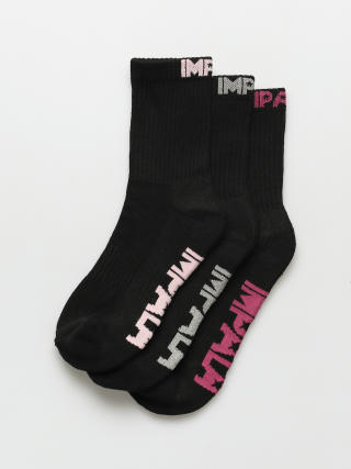 Impala Everyday Sock 3Pk Socken Wmn (black)