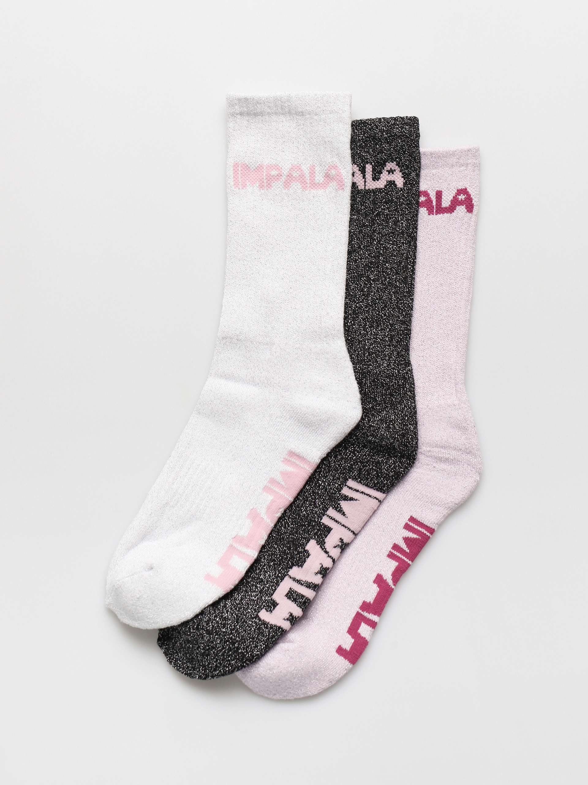 Impala Skate 3 Pk Socken Wmn (sparkle)