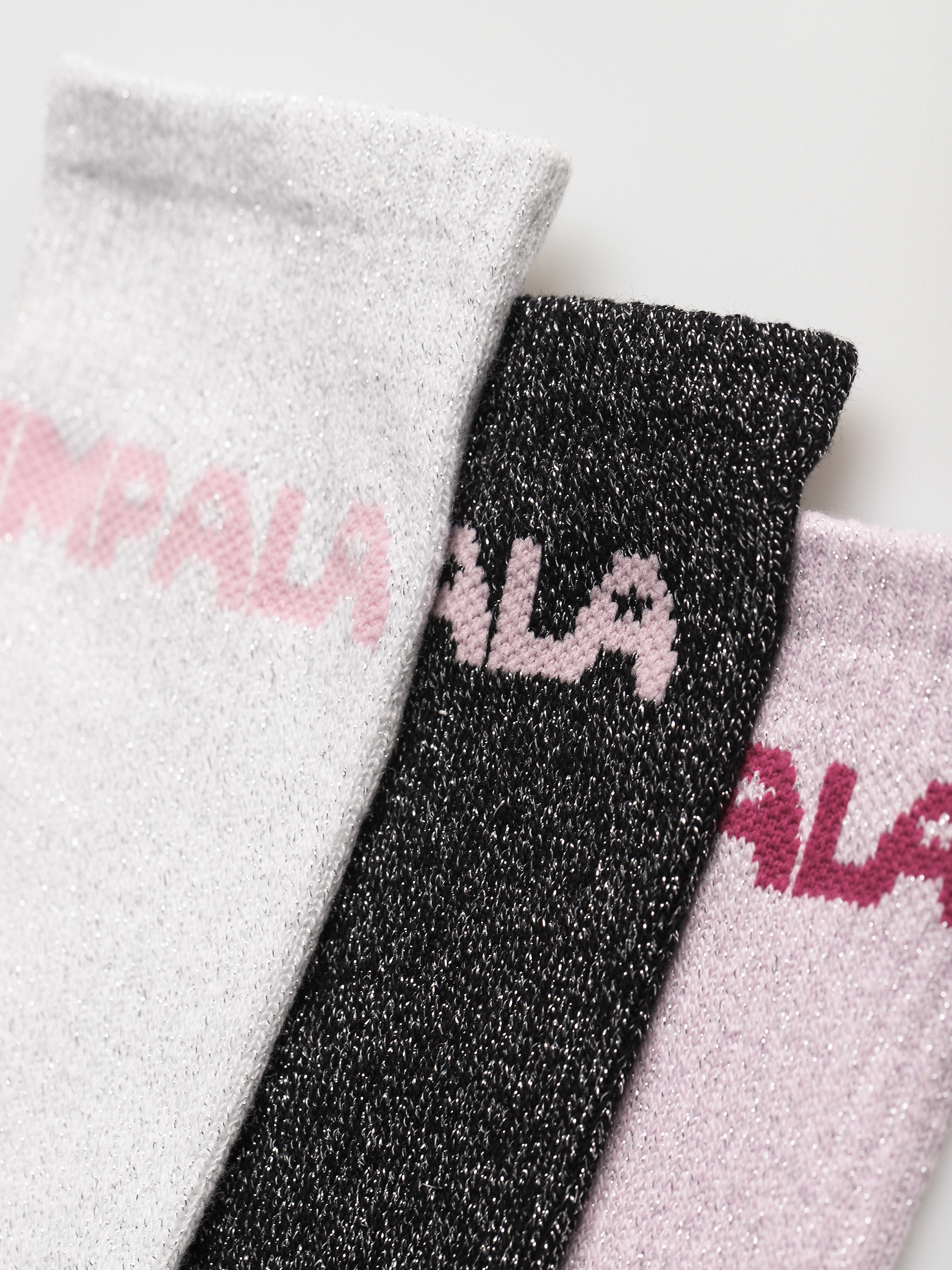 Impala Skate 3 Pk Socks Wmn (sparkle)