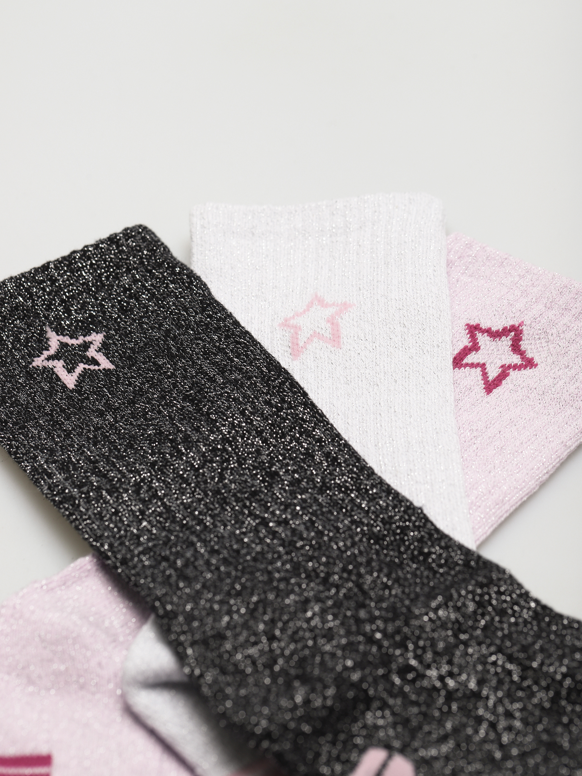 Impala Skate 3 Pk Socks Wmn (sparkle)