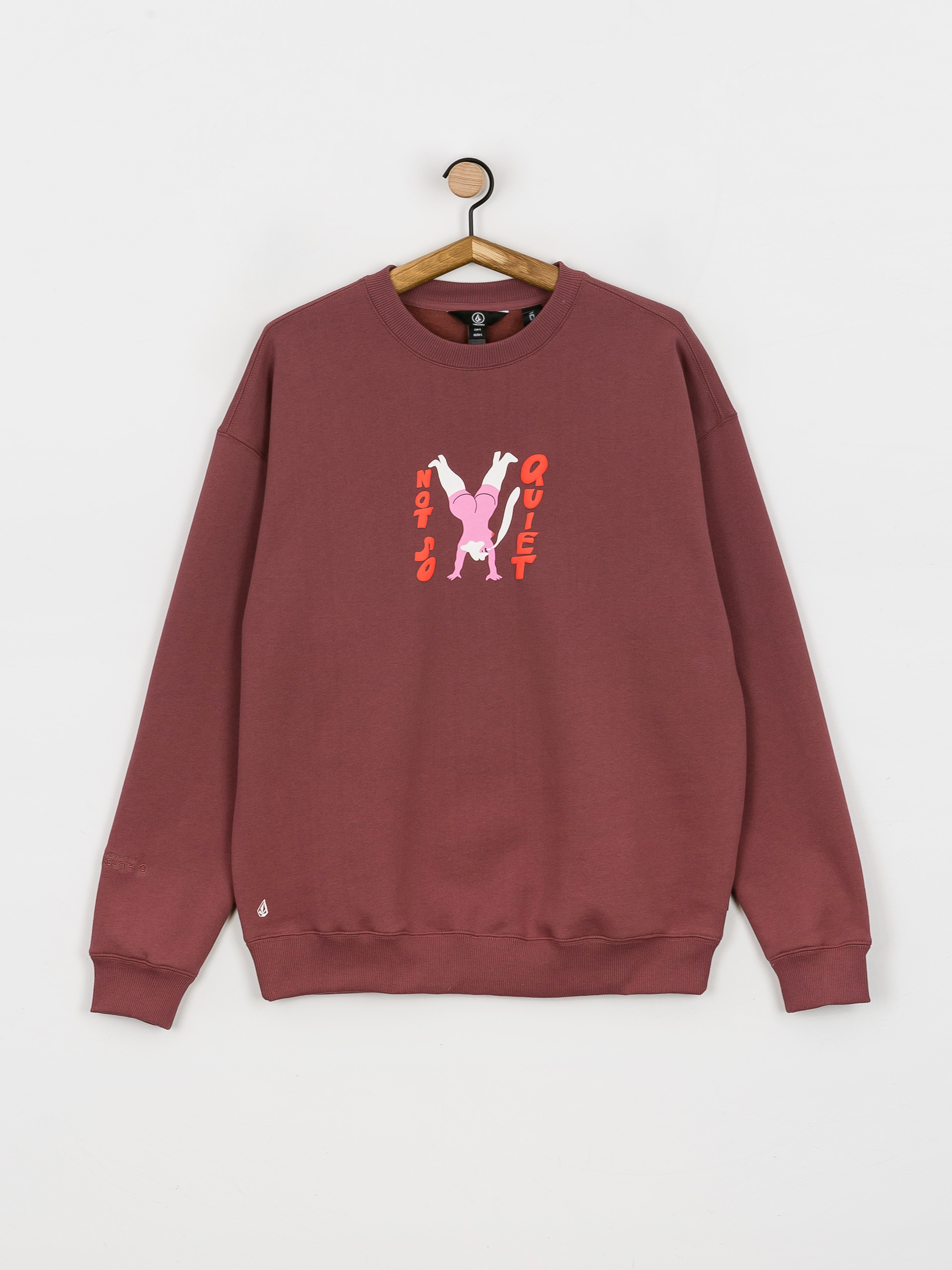 Volcom Egle Zvirblyte Sweatshirt (rose brown)