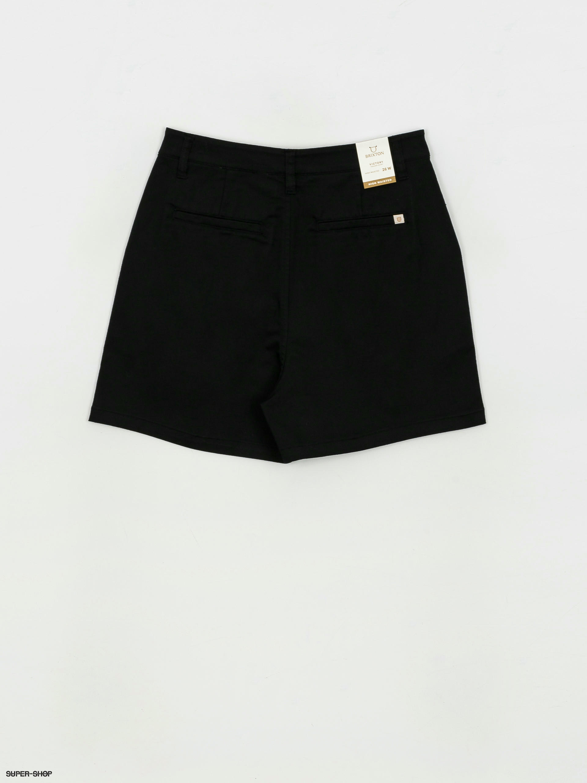 Brixton Victory Trouser Shorts Wmn (black gingham)