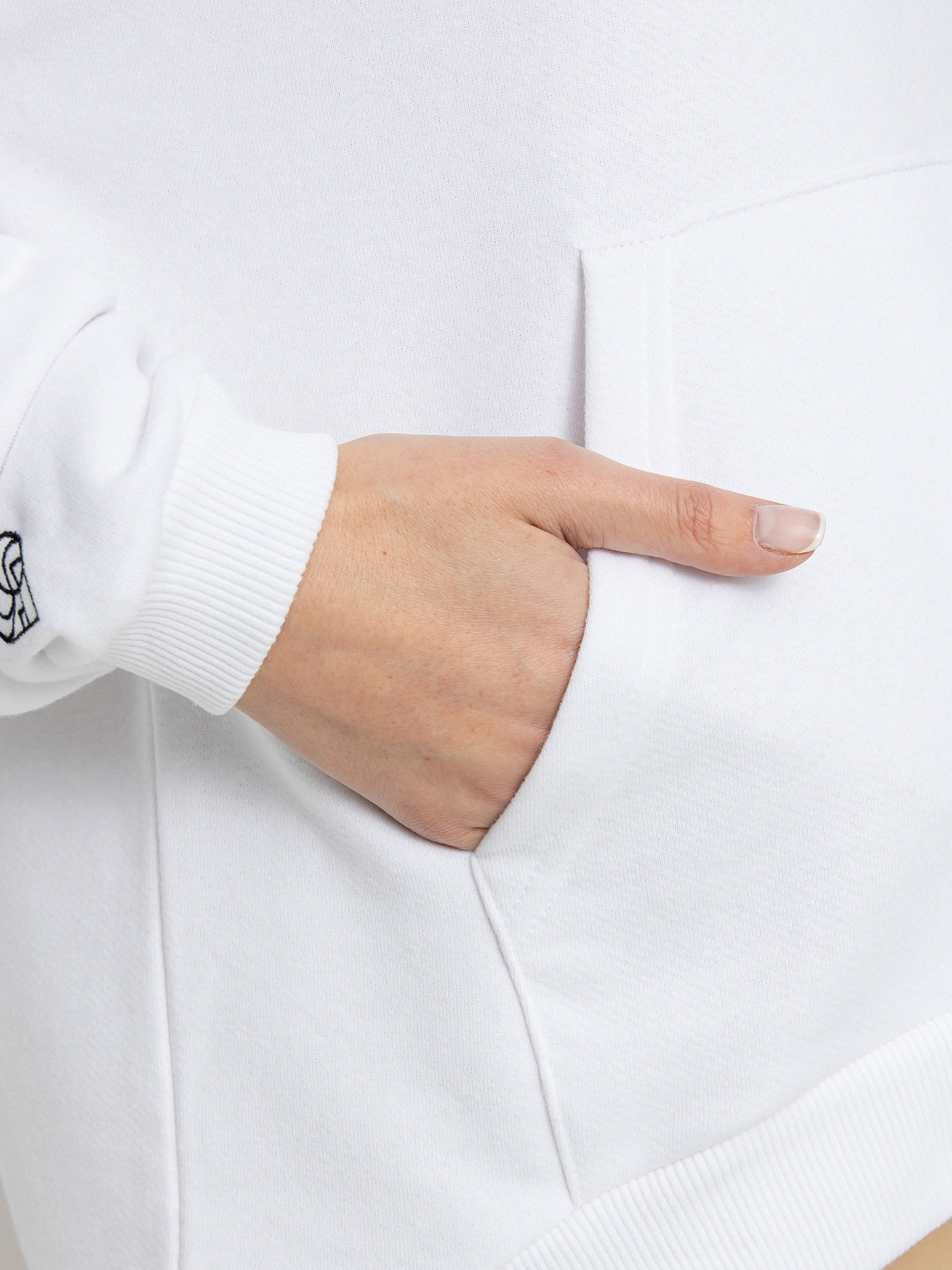 Femi Stories Felicia HD Hoodie Wmn (wht)