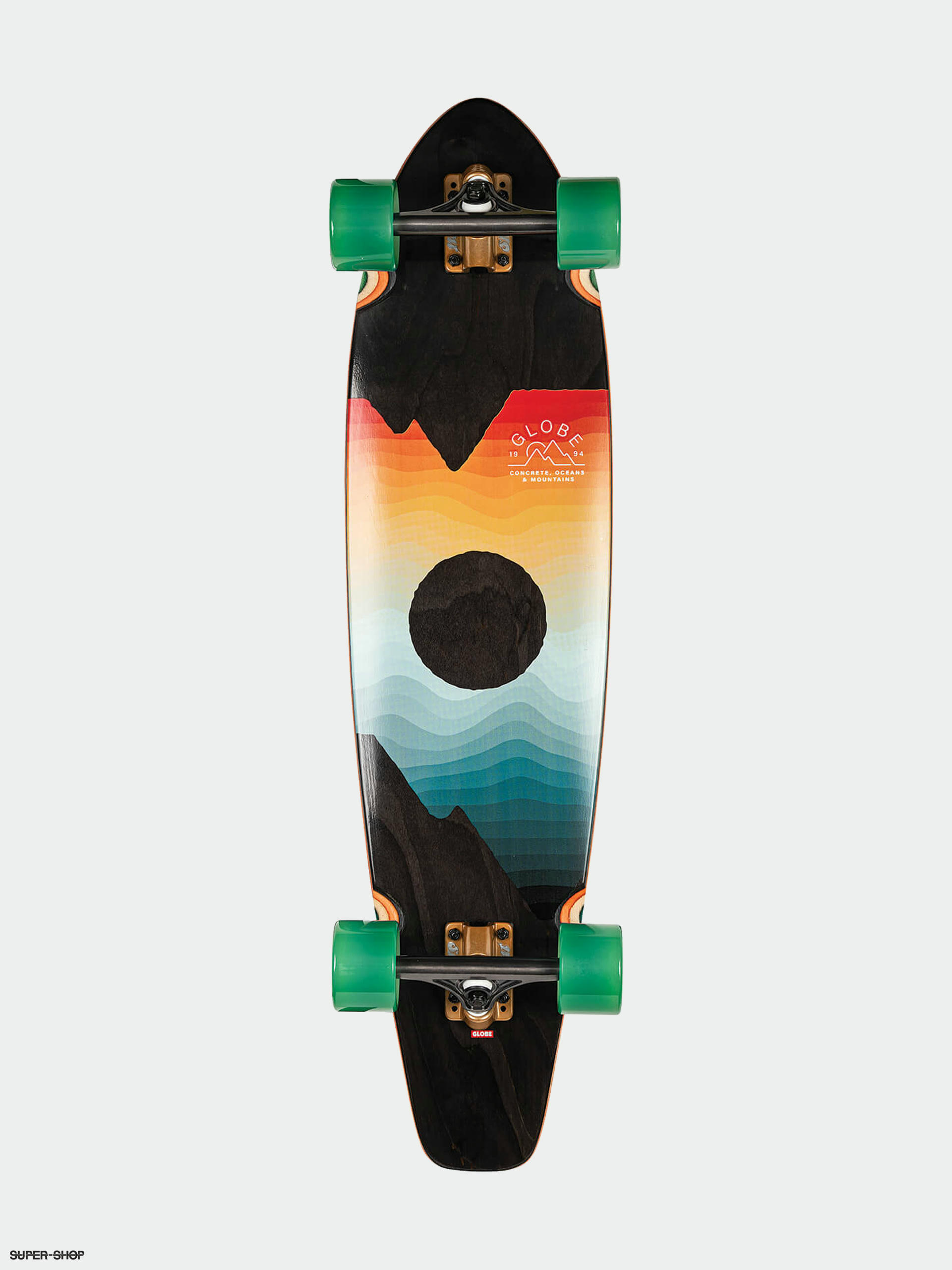 Globe Pinner Classic Longboard (coconut/black tide)