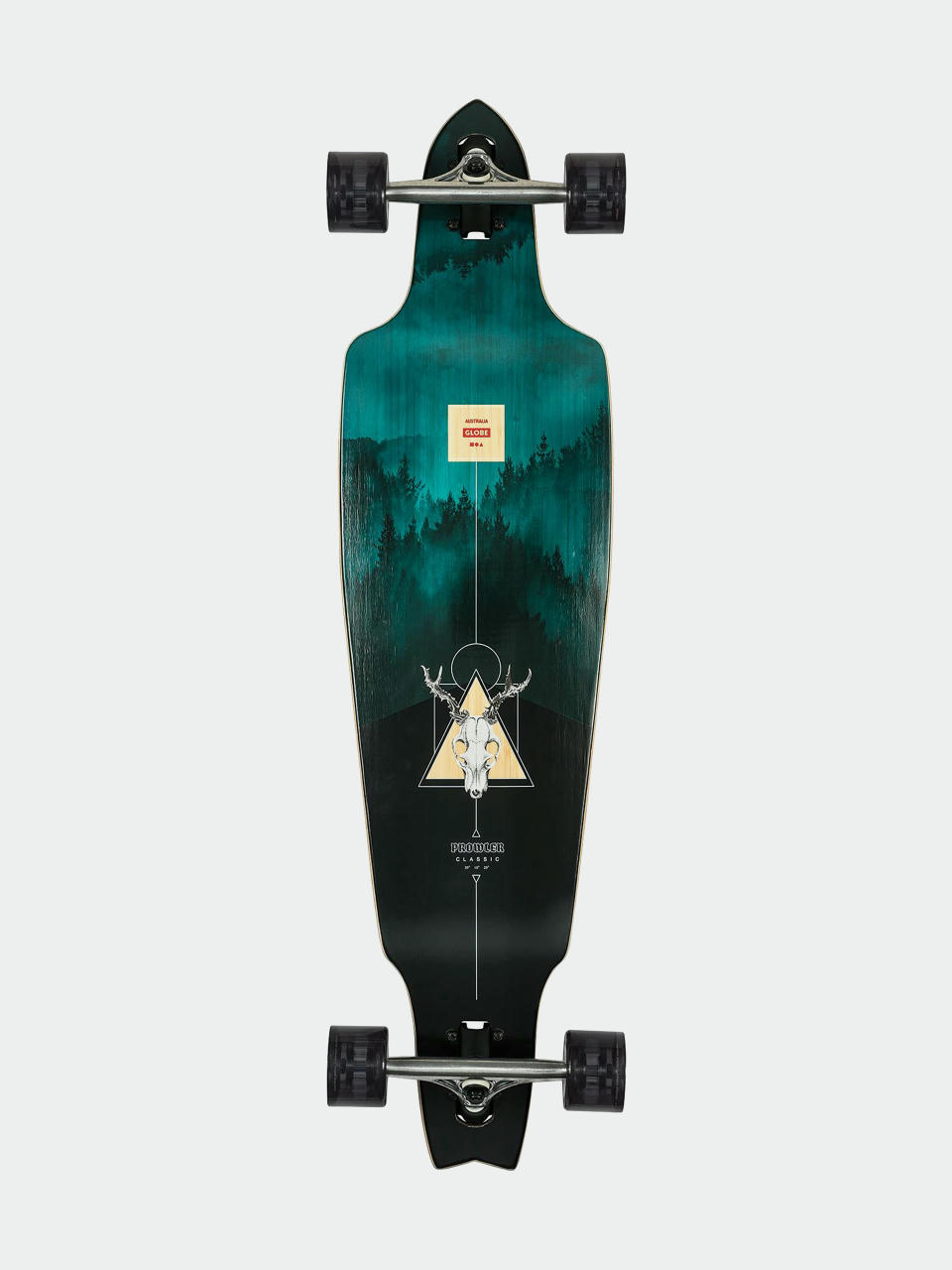 Globe Prowler Classic Longboard (bamboo/blue mountains)