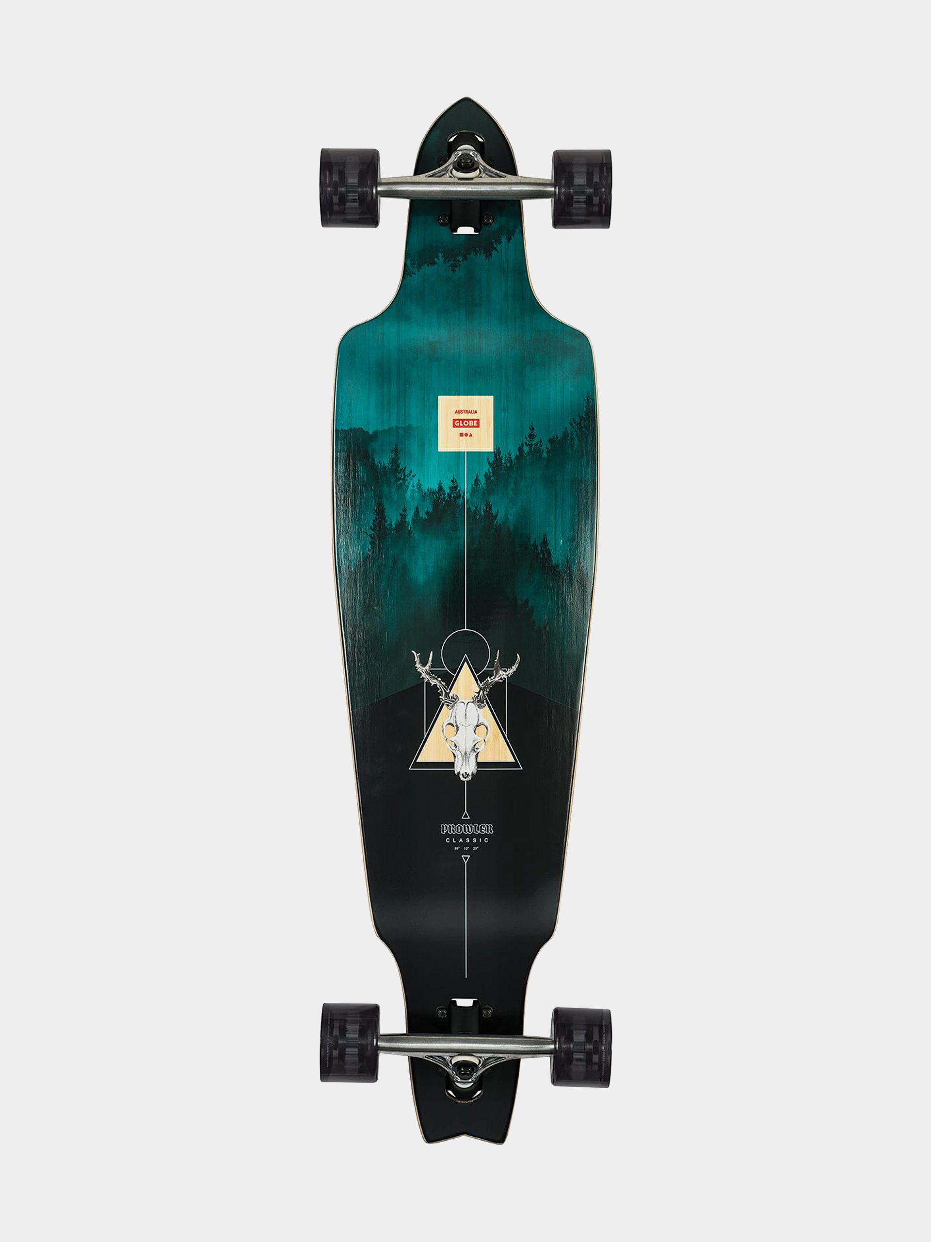 Globe Prowler Classic Longboard (bamboo/blue mountains)