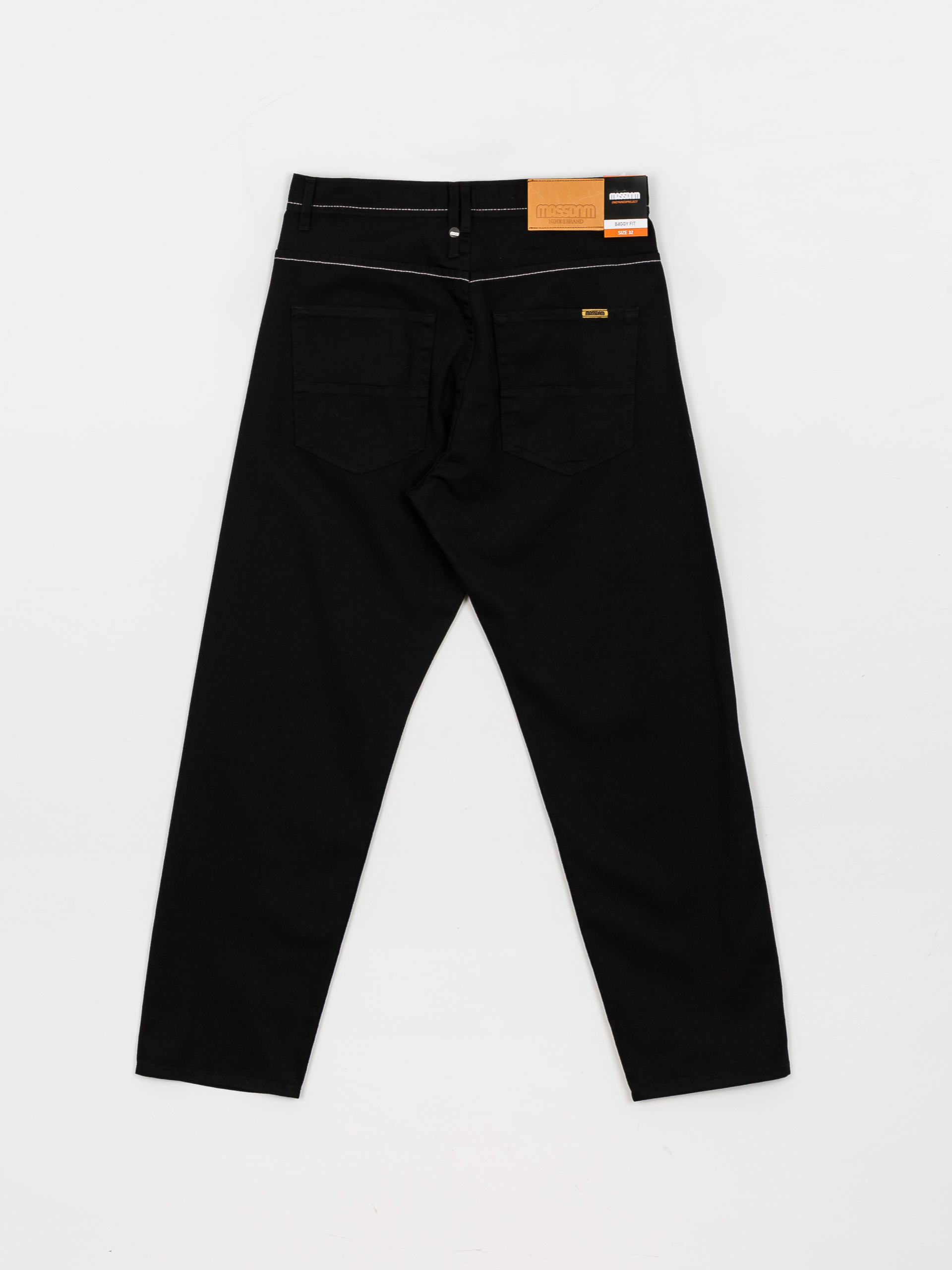 MassDnm Slang Baggy Fit Pants (black)