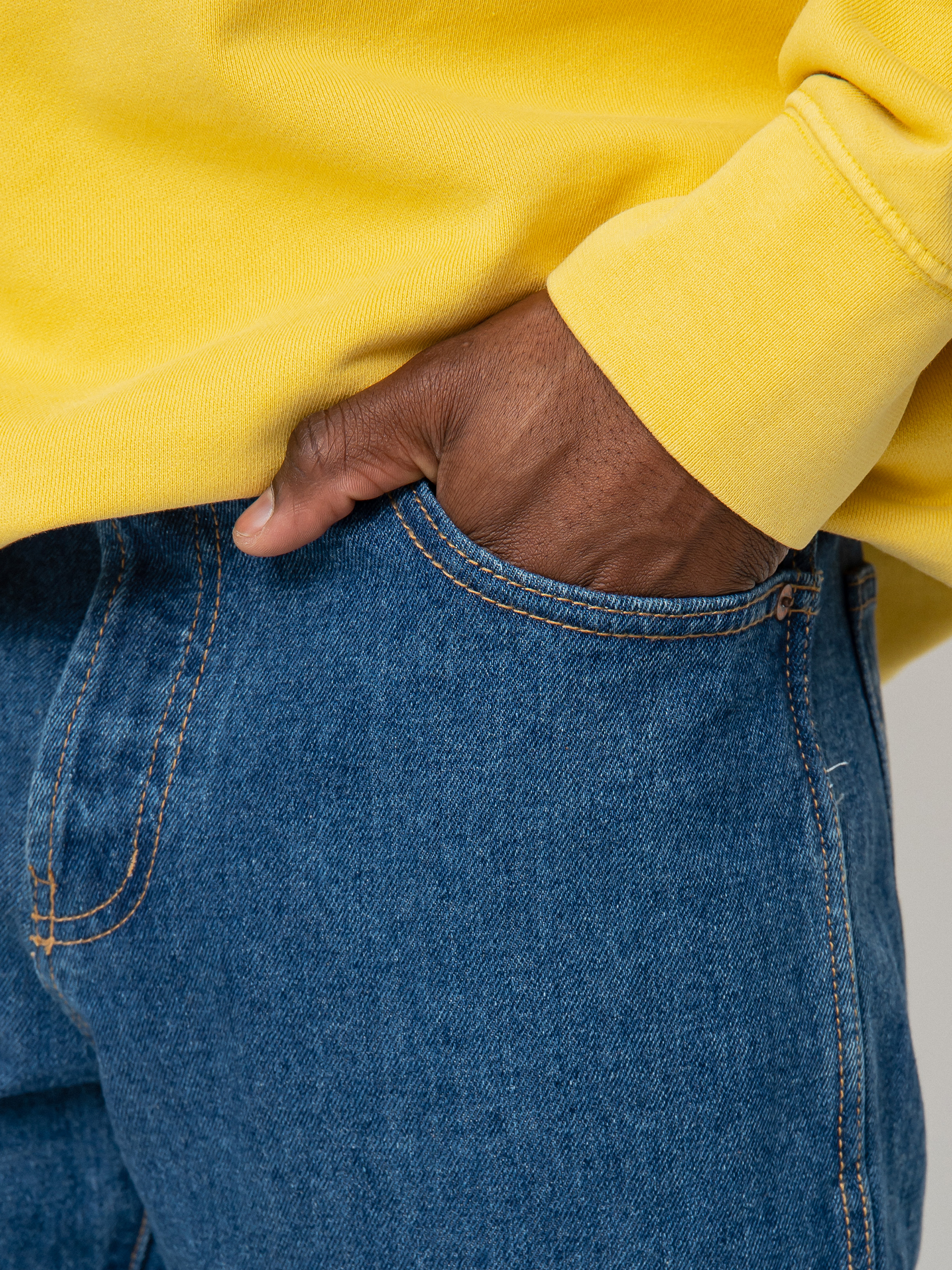 RVCA Americana Denim Pants (blue collar)