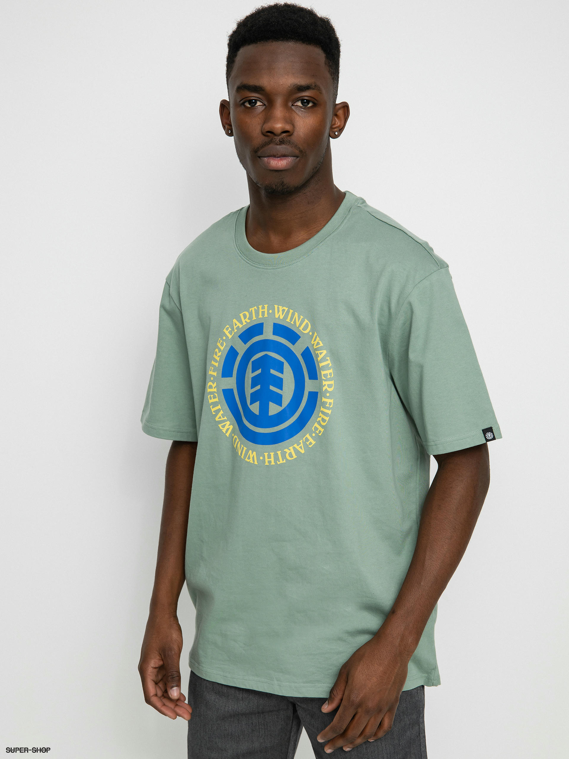 Element Seal T shirt chinois green