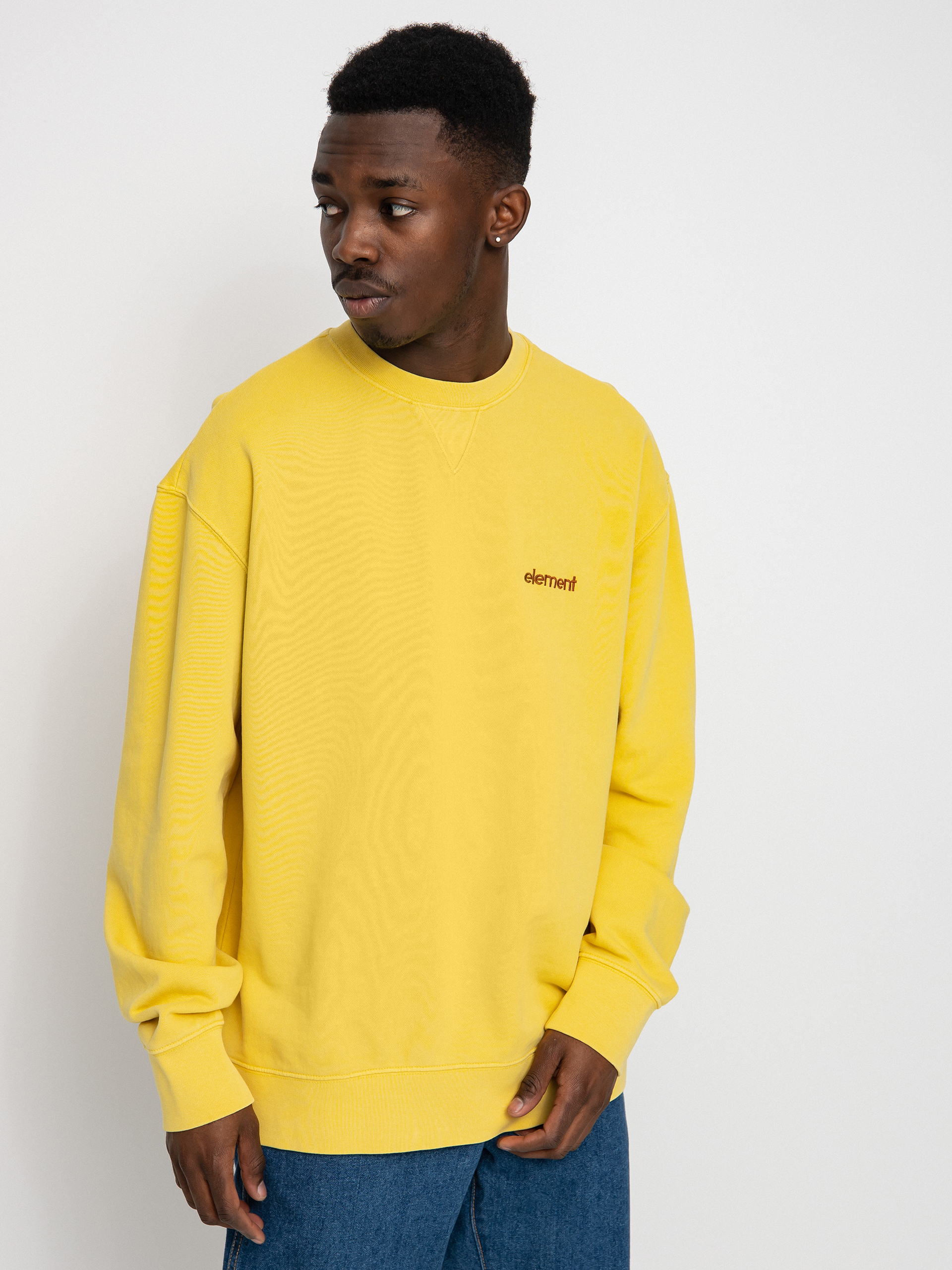 Element Cornell 3.0 Crew Sweatshirt (cream gold)