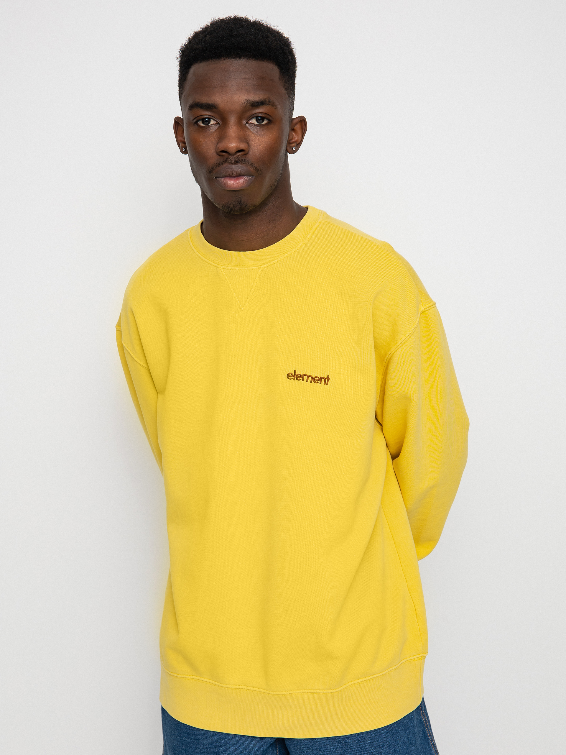 Element Cornell 3.0 Crew Sweatshirt (cream gold)