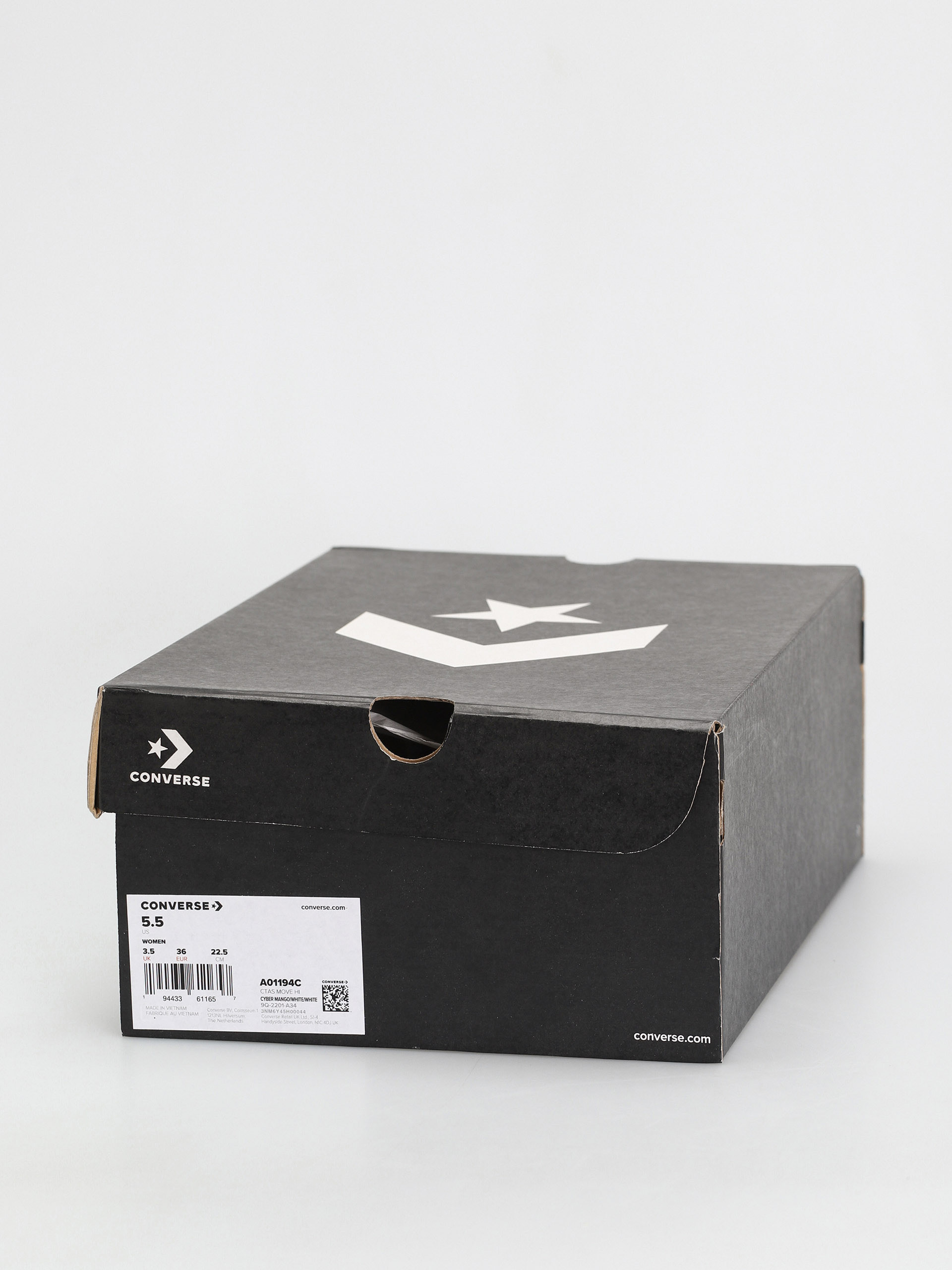 Converse Chuck Taylor All Star Move Hi Schuhe Wmn (cyber mango/white/white)