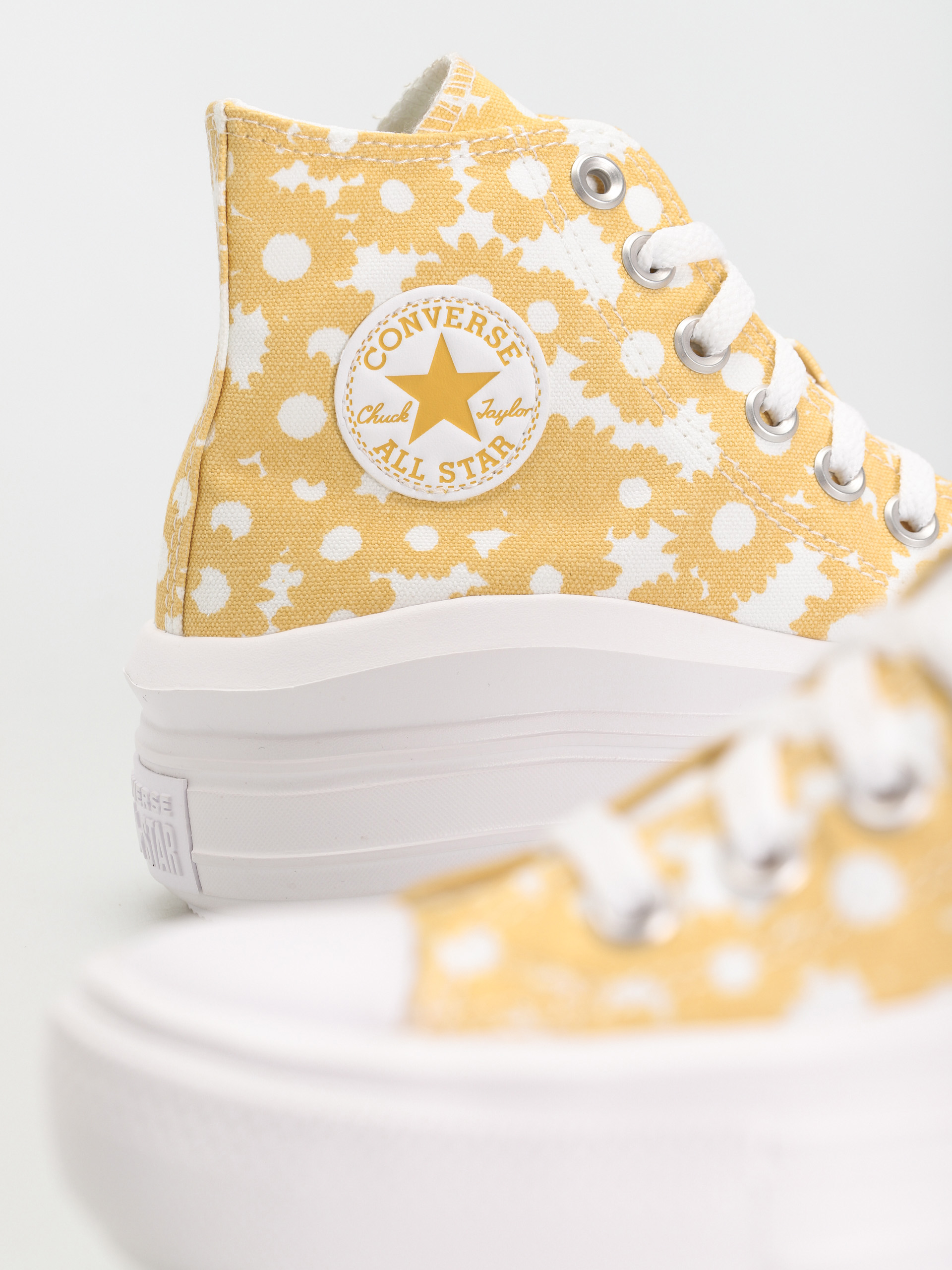 Converse Chuck Taylor All Star Move Hi Schuhe Wmn (cyber mango/white/white)