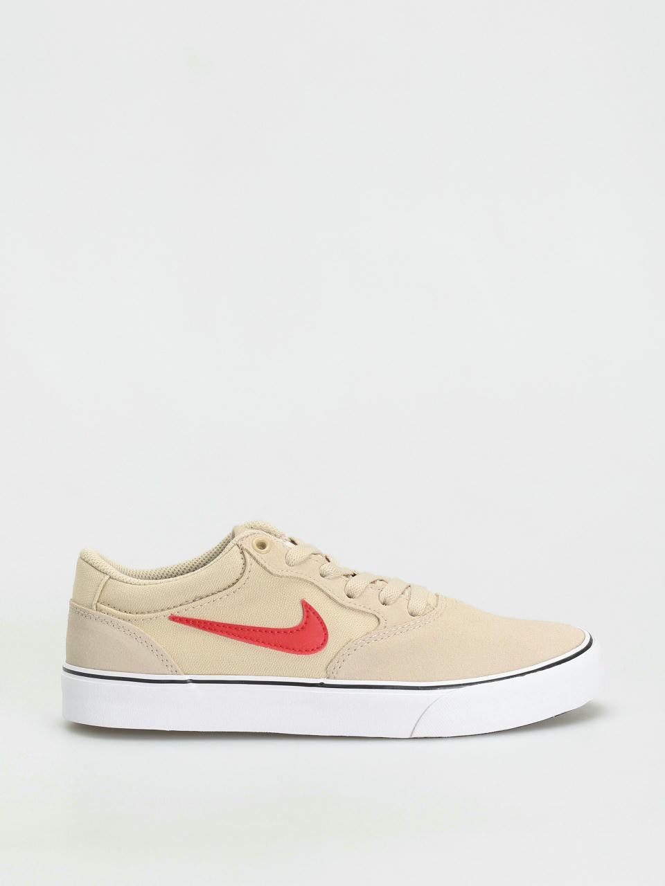 Nike SB Chron 2 Shoes - beige (rattan/university red rattan sail)