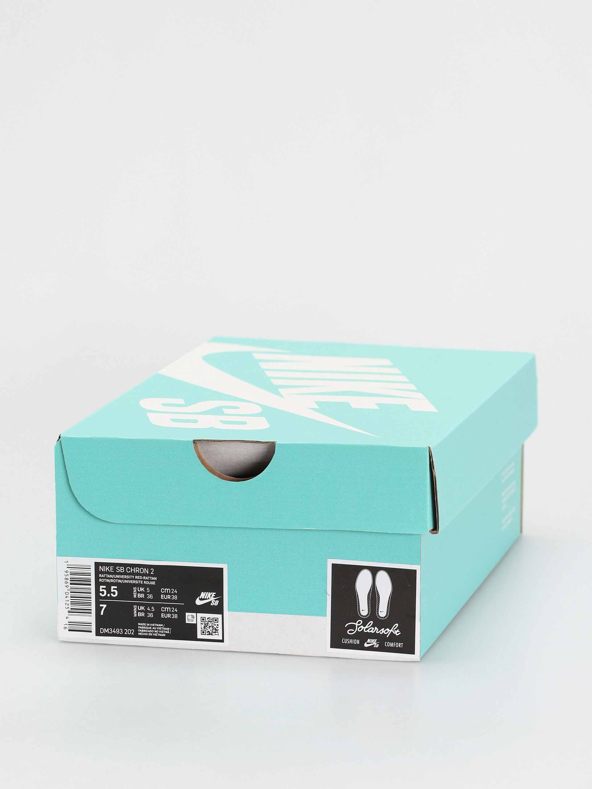 Nike SB Chron 2 Shoes (rattan/university red rattan sail)