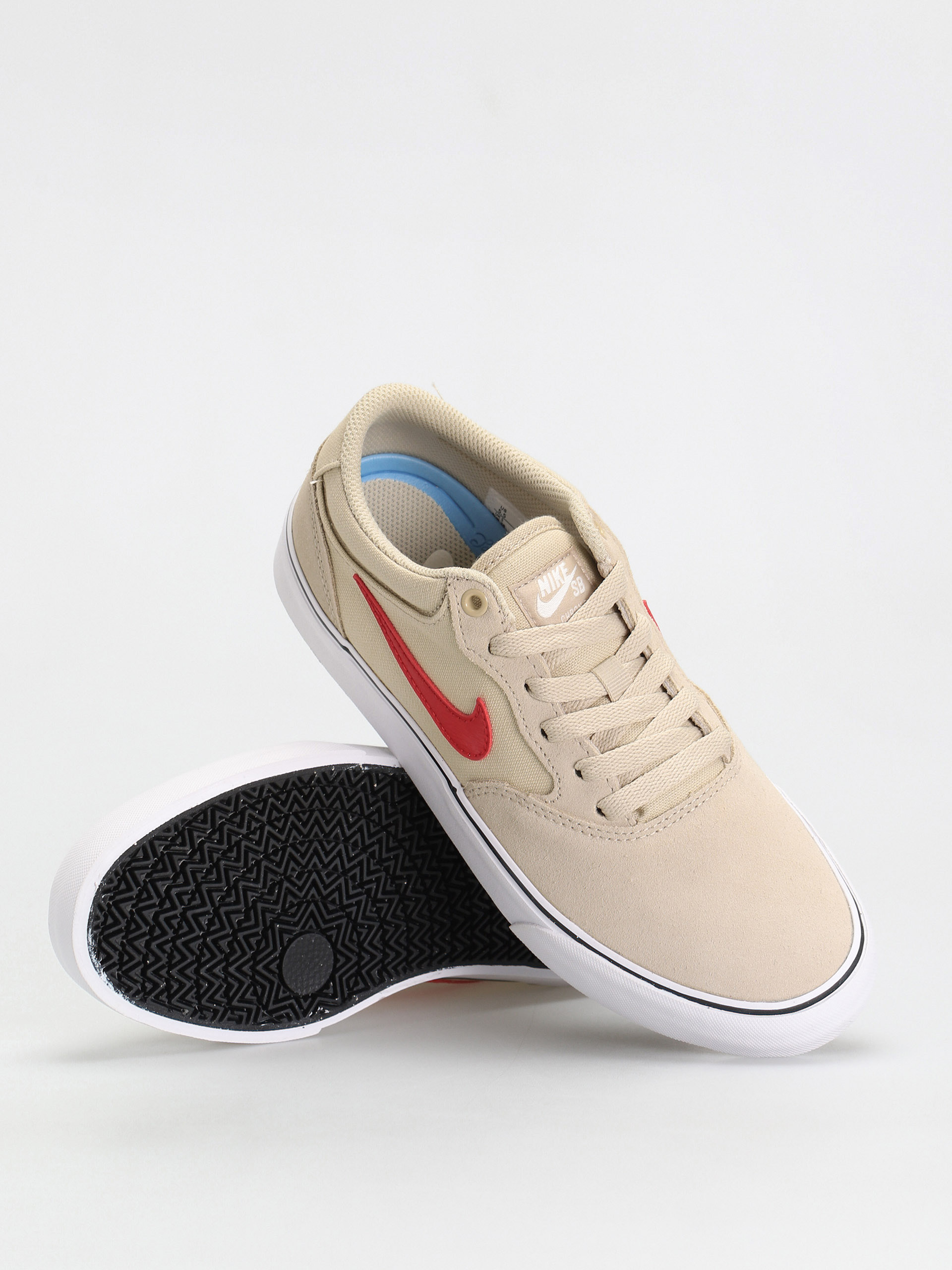Nike SB Chron 2 Shoes (rattan/university red rattan sail)