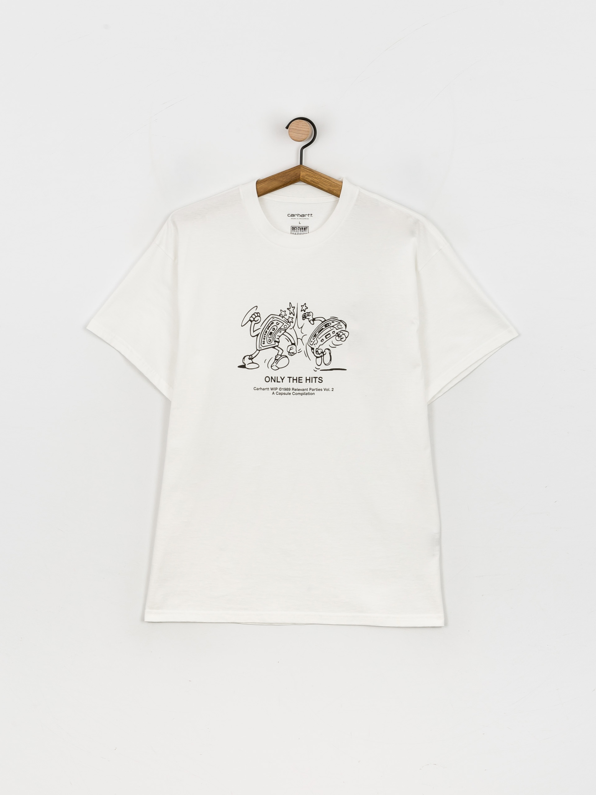 Carhartt WIP X Relevant Parties Vol 2 T-shirt (white/black)