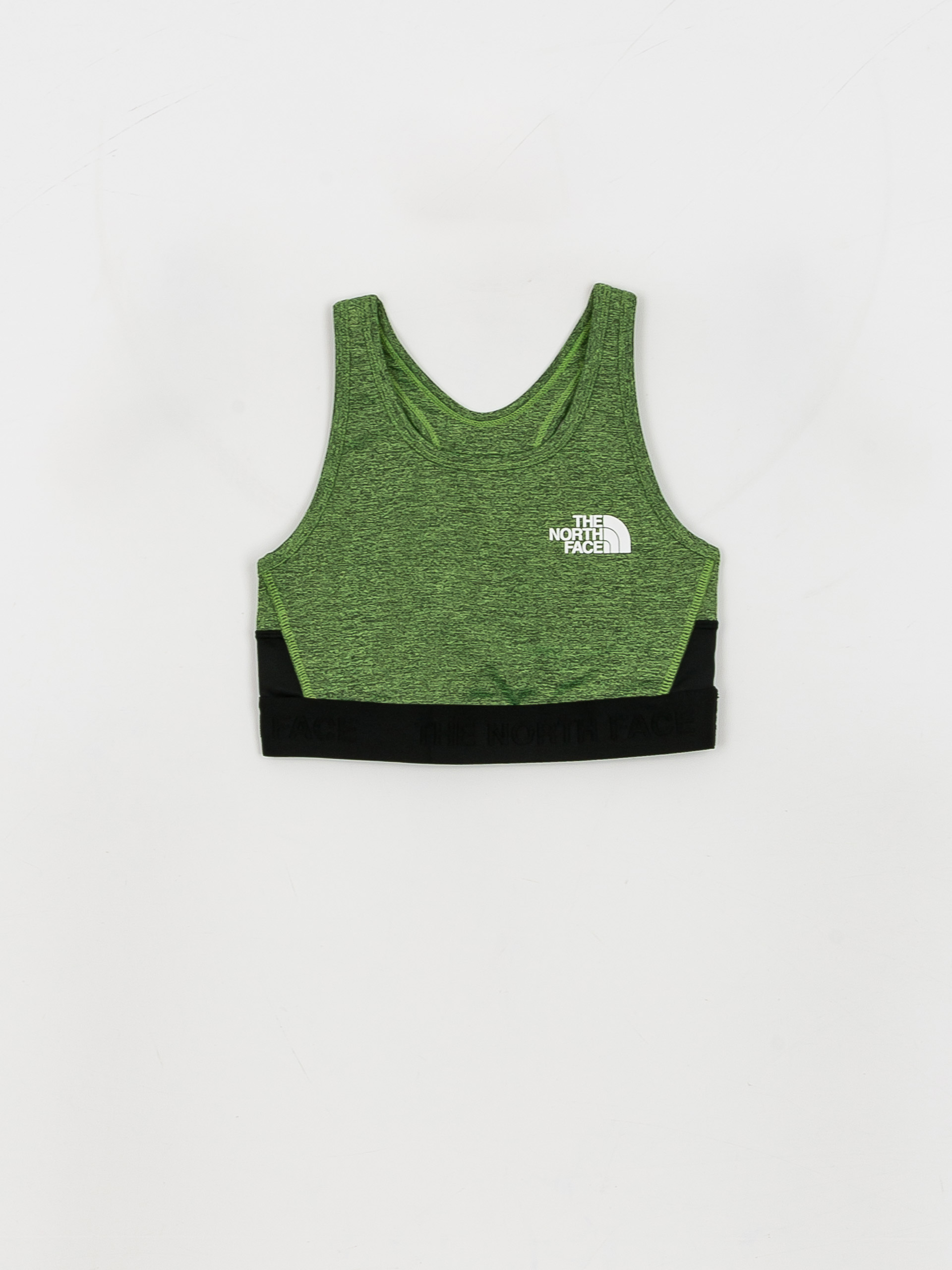 The North Face Stanik sportowy Ma Bra Underwear Wmn (shrpgrnblkhthr/tnfblkhthr)