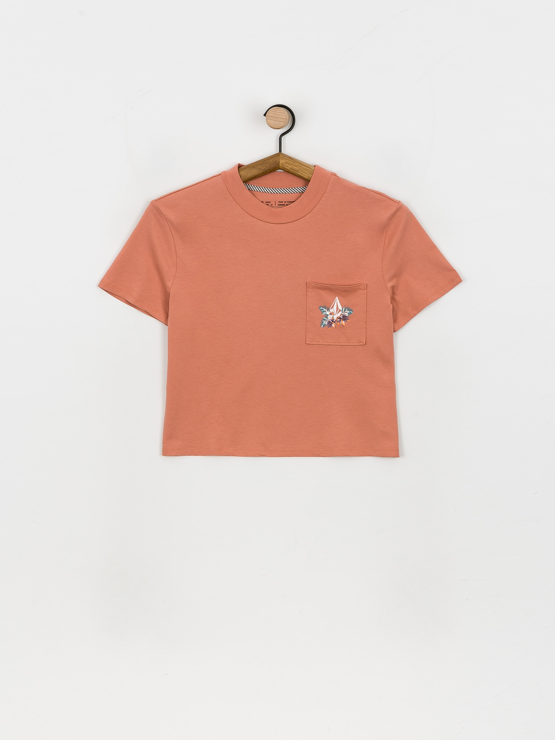 Volcom Pocket Dial T-shirt Wmn (light mauve)