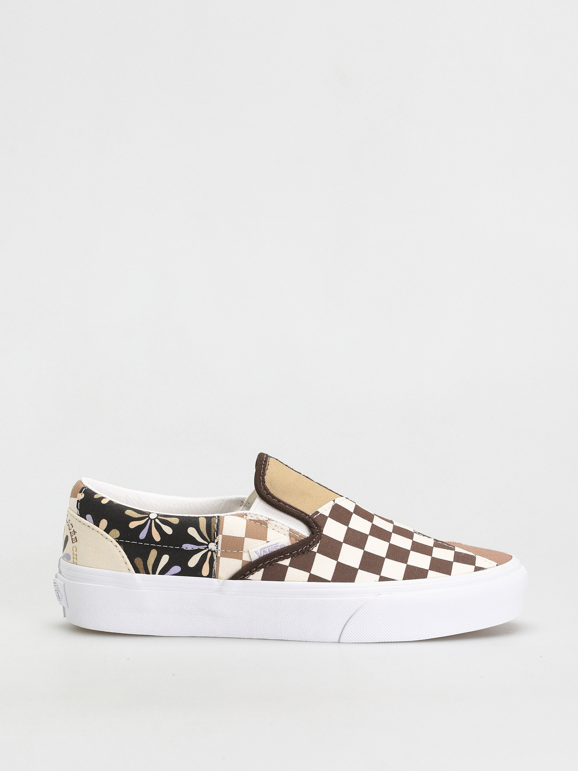 Vans Classic Slip On Schuhe (patchwork/divine/multi/true white)