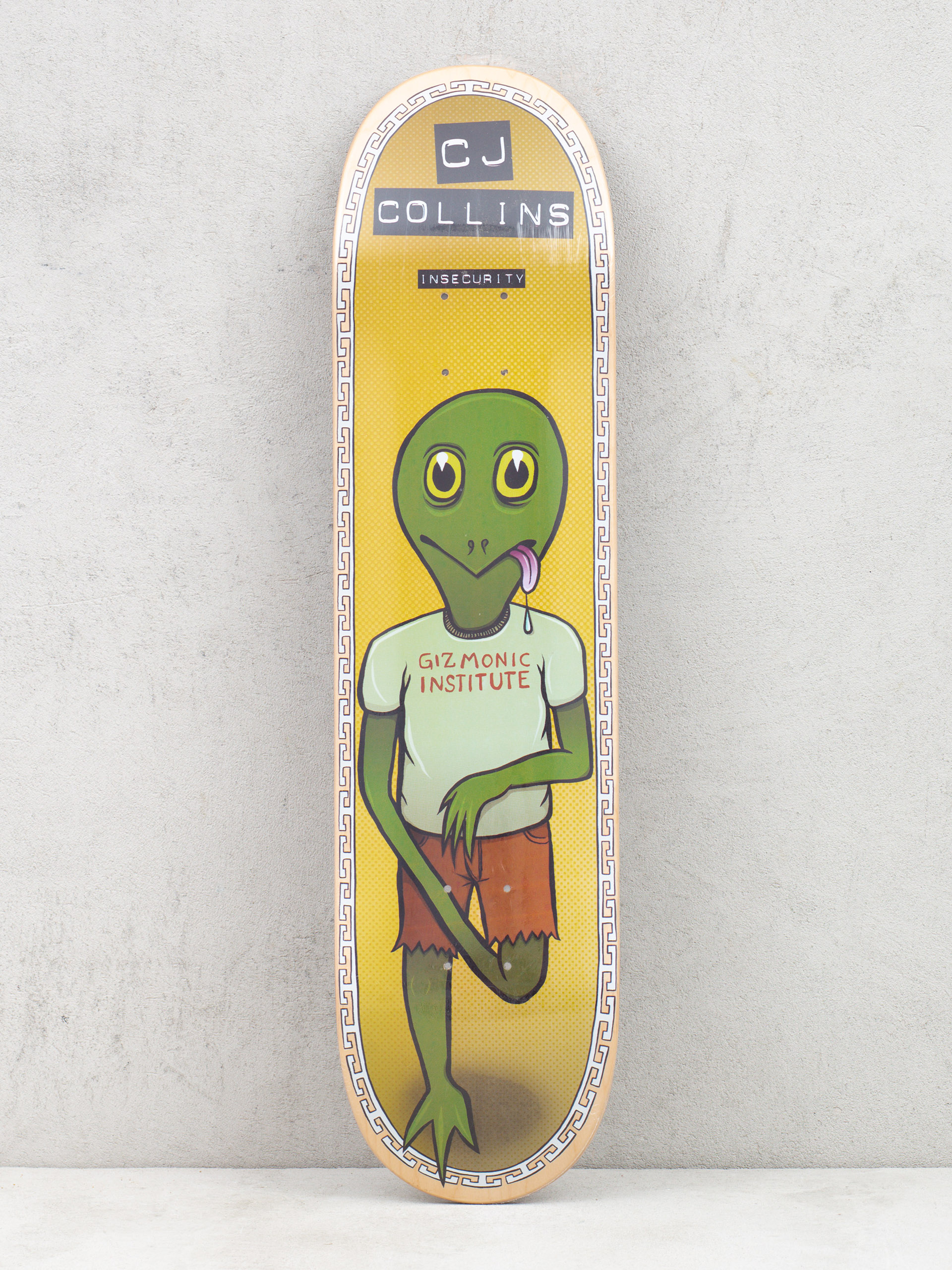 Toy Machine Collins Insecurity Deck (gold)