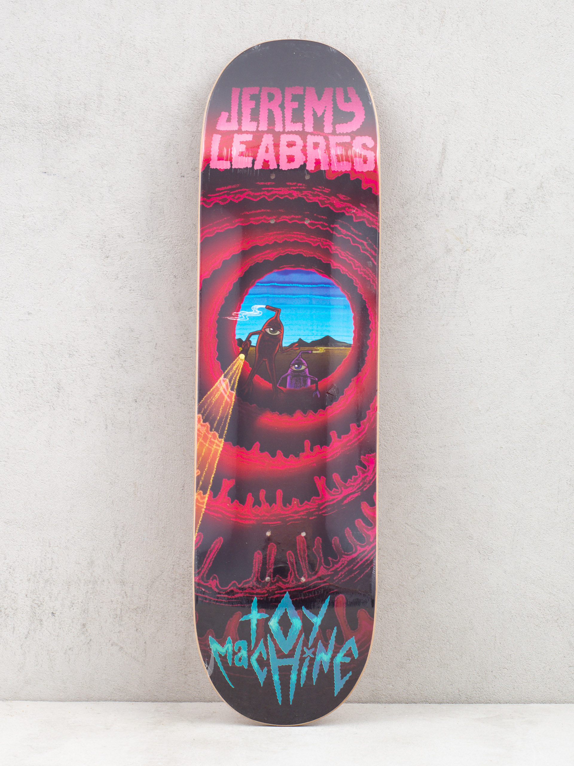 Toy Machine Leabres Cave Sect Deck (black/red)
