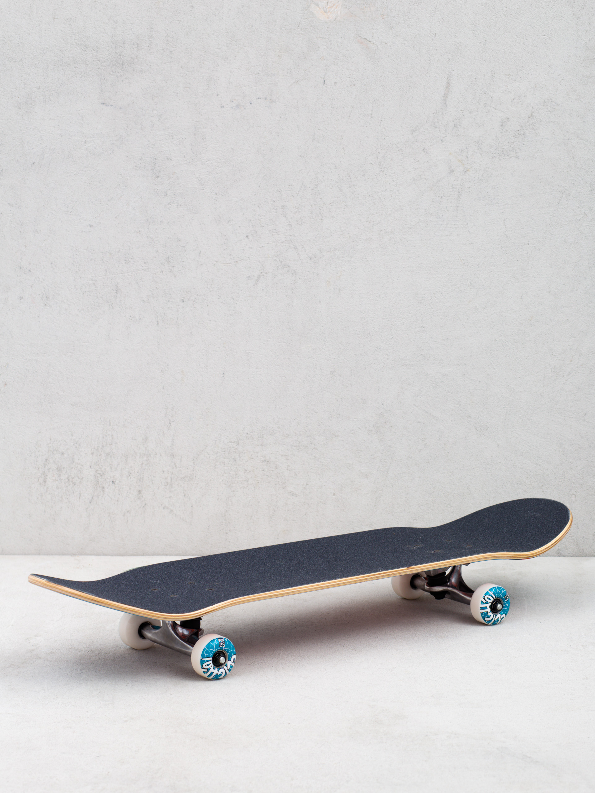 Cliche Old Logo Skateboard (blue/orange)