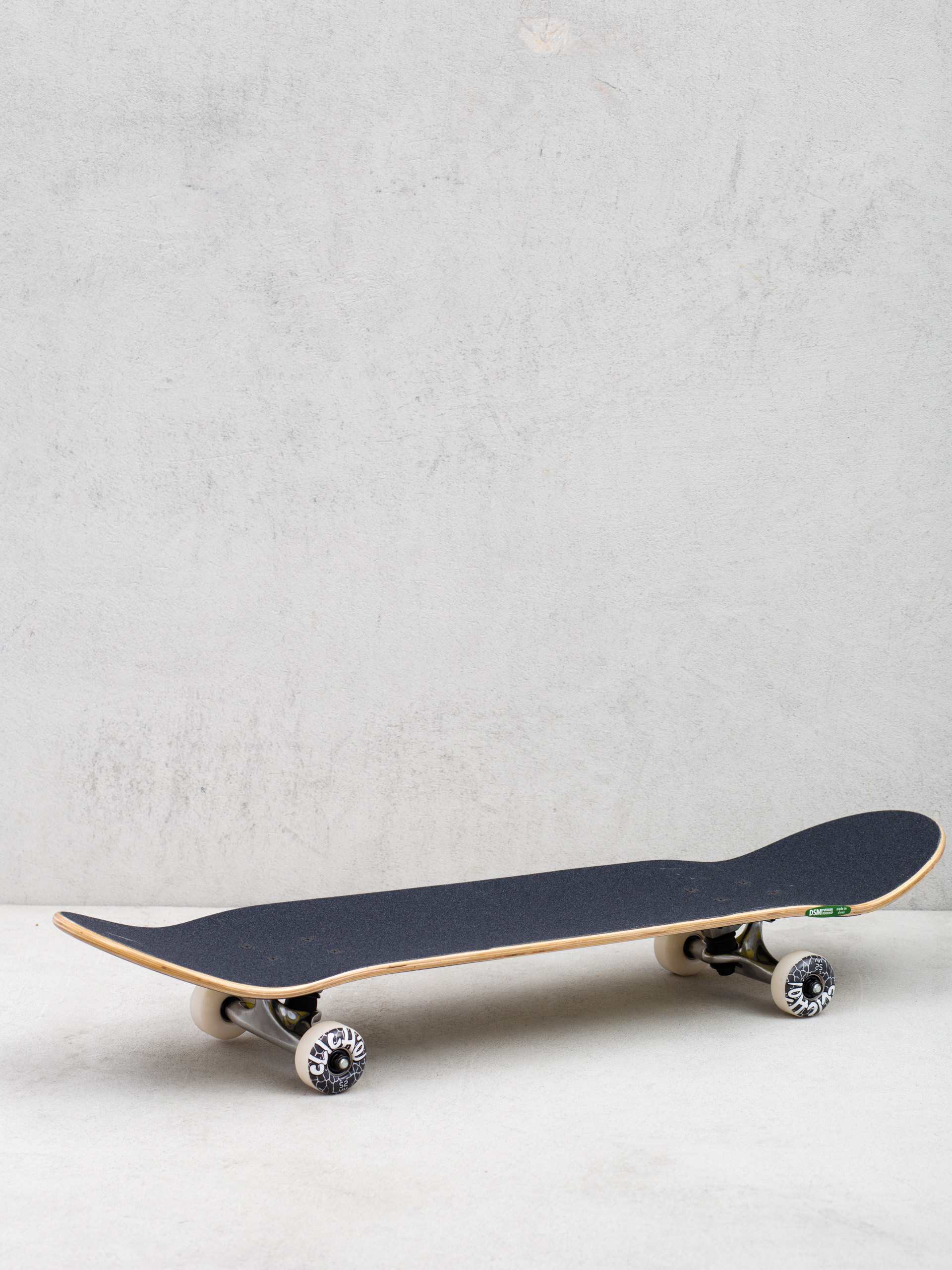 Cliche Scotch Skateboard (black/yellow)