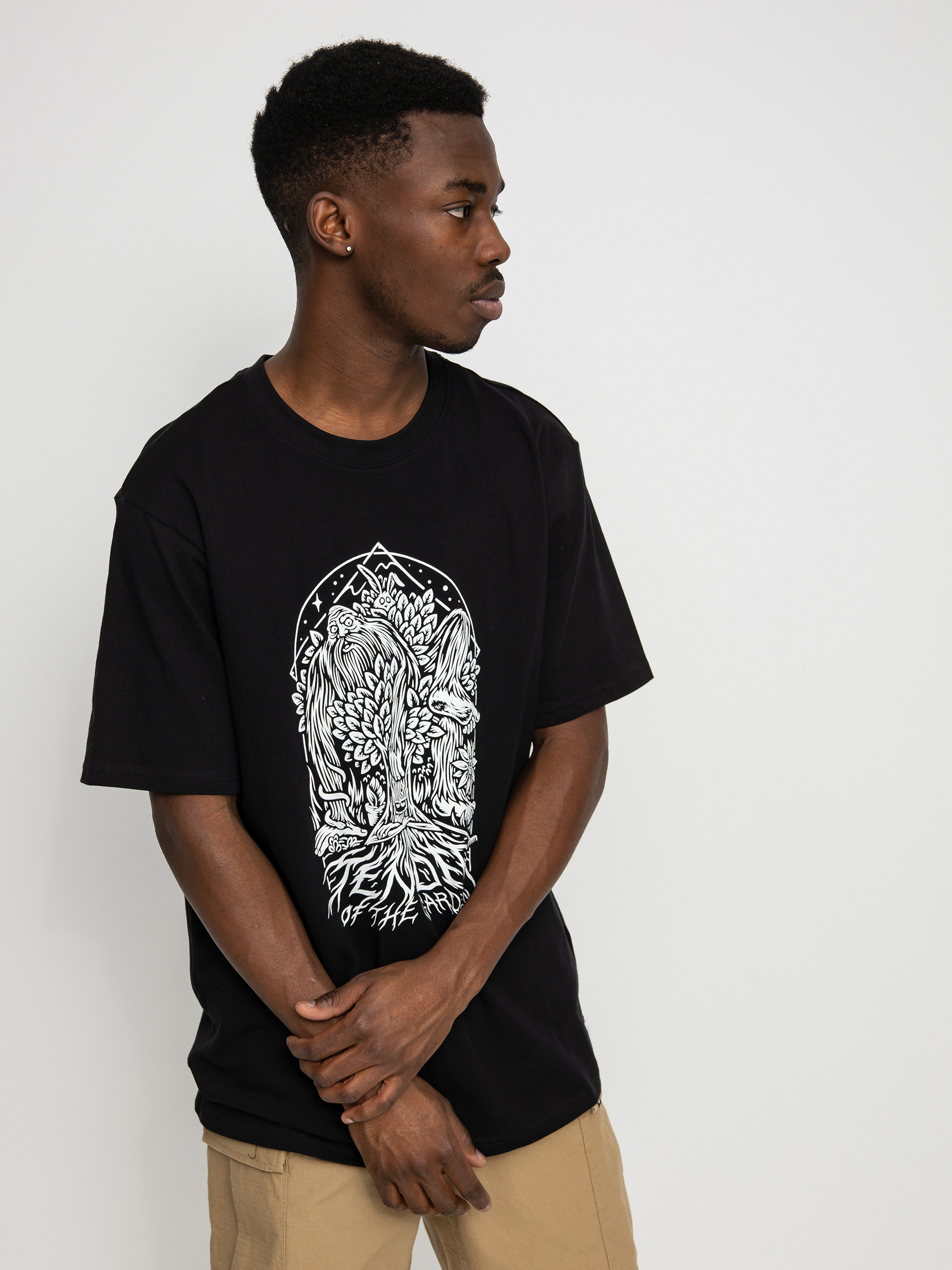Element Serpent Long Sleeve T-Shirt in Flint Black 