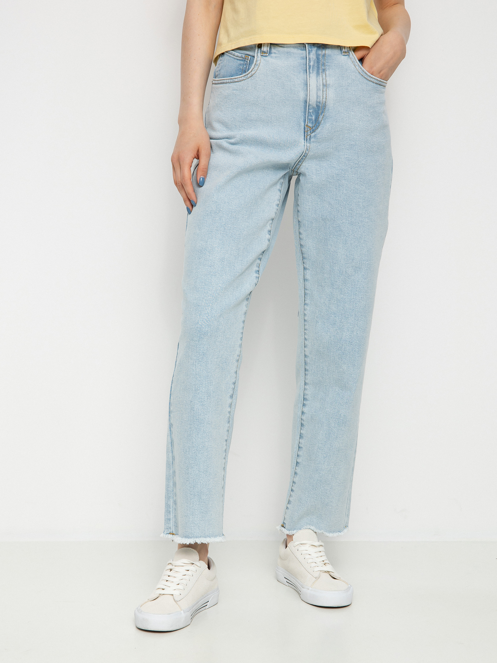 Volcom Stn Step Hirise Pants Wmn (thrifter blue light)