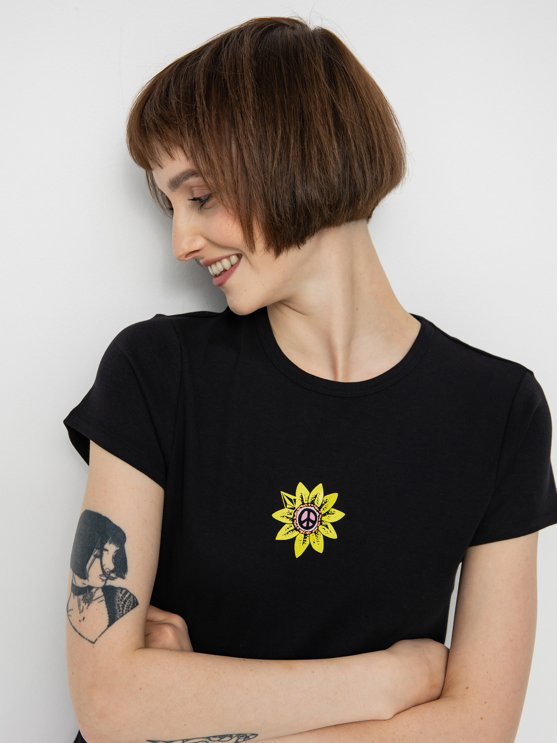 Volcom Have A Clue T-shirt Wmn (black)