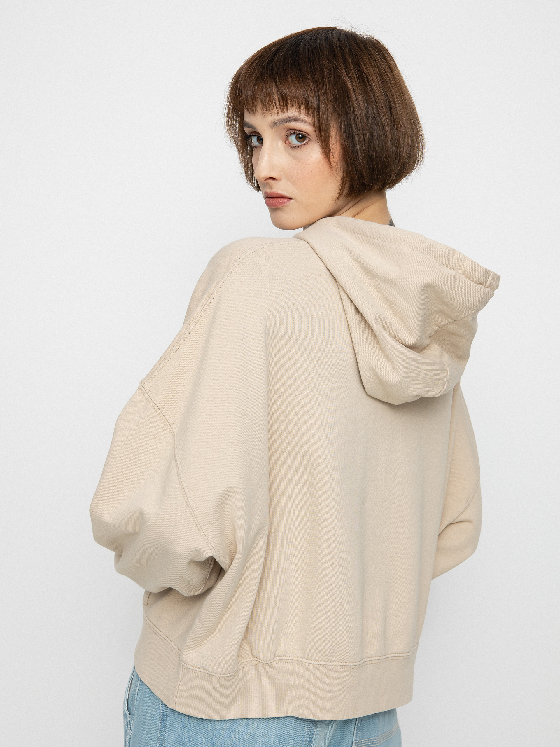 Element Logo Sweatshirt Wmn (oxford tan)