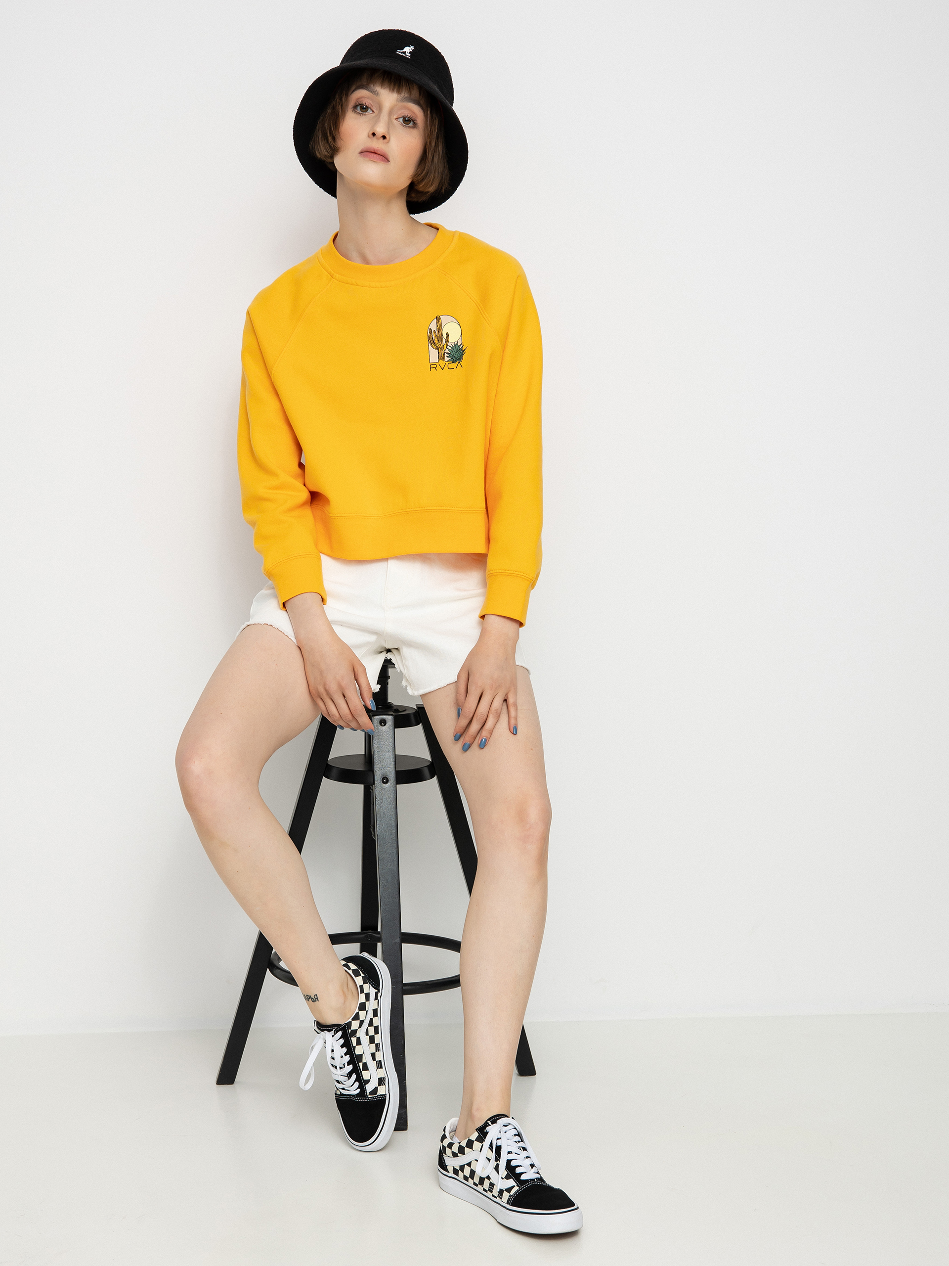 RVCA Oasis Sweatshirt Wmn (marigold)