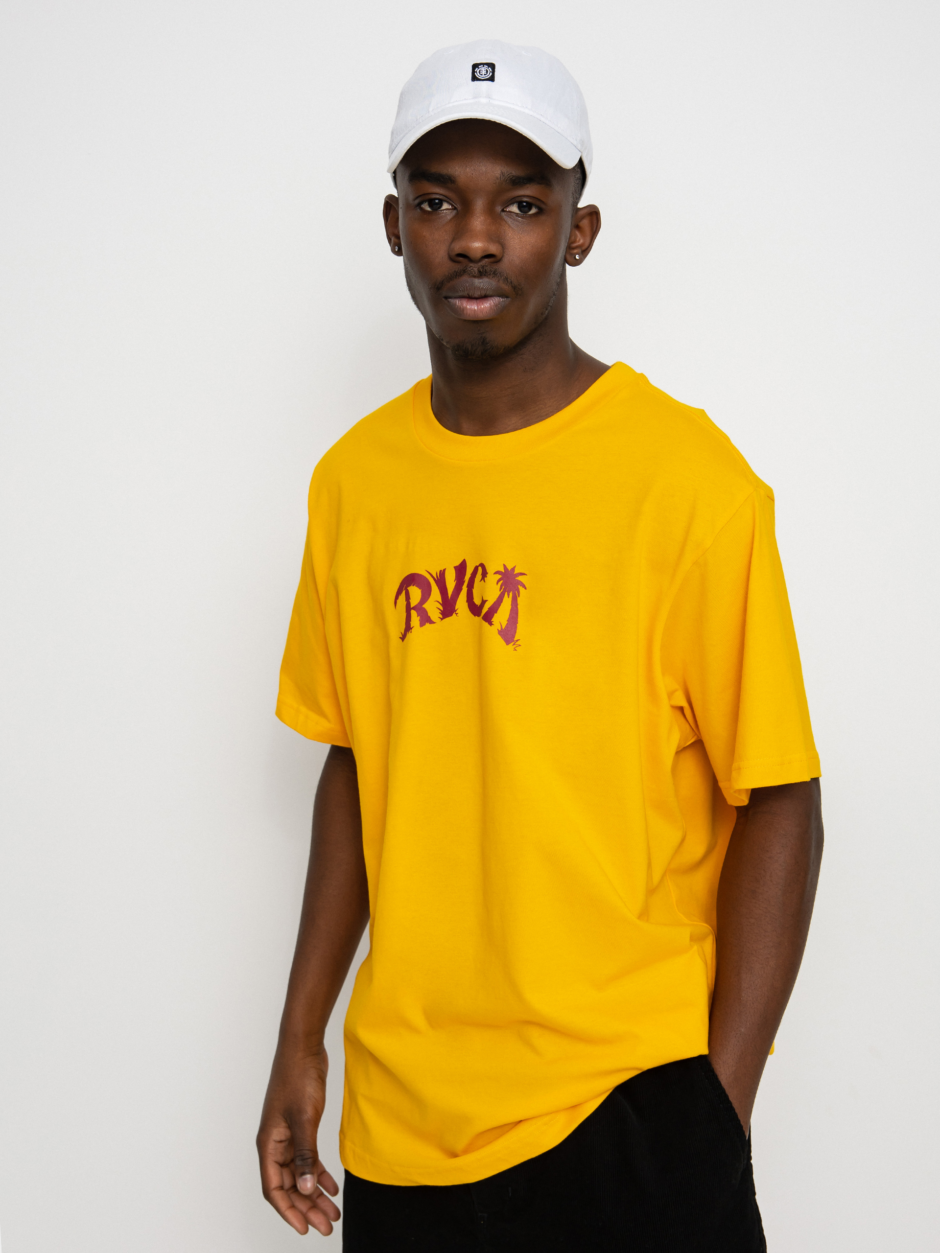 RVCA Lost Island T-shirt (marigold)