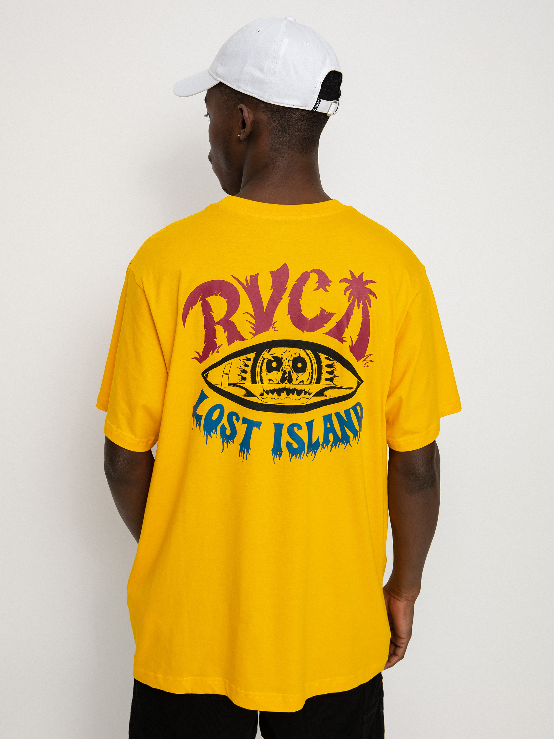 RVCA Lost Island T-shirt (marigold)