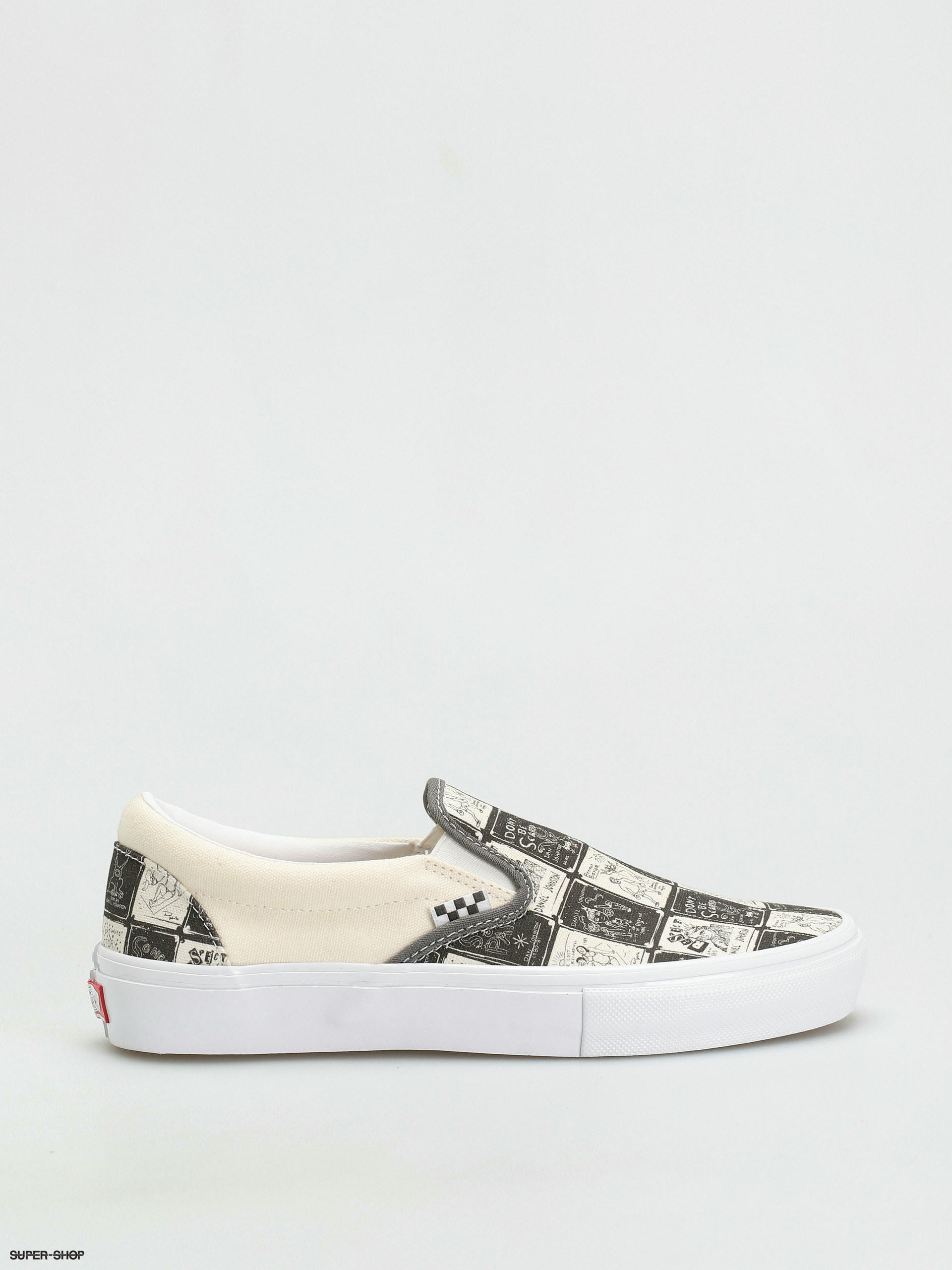 vans putih slip on