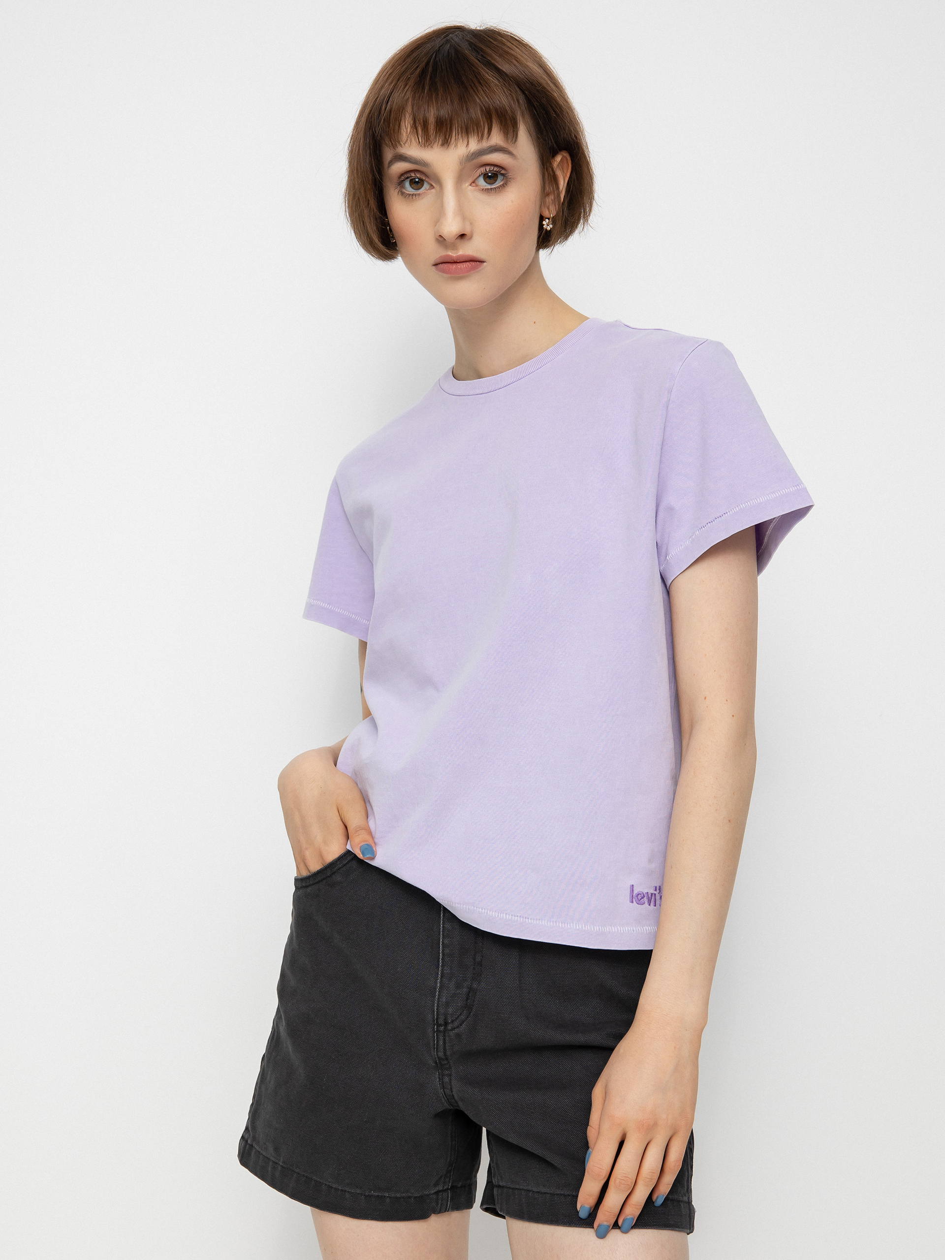 Levi's® Natural Dye T-shirt Wmn (mid saturated purple)