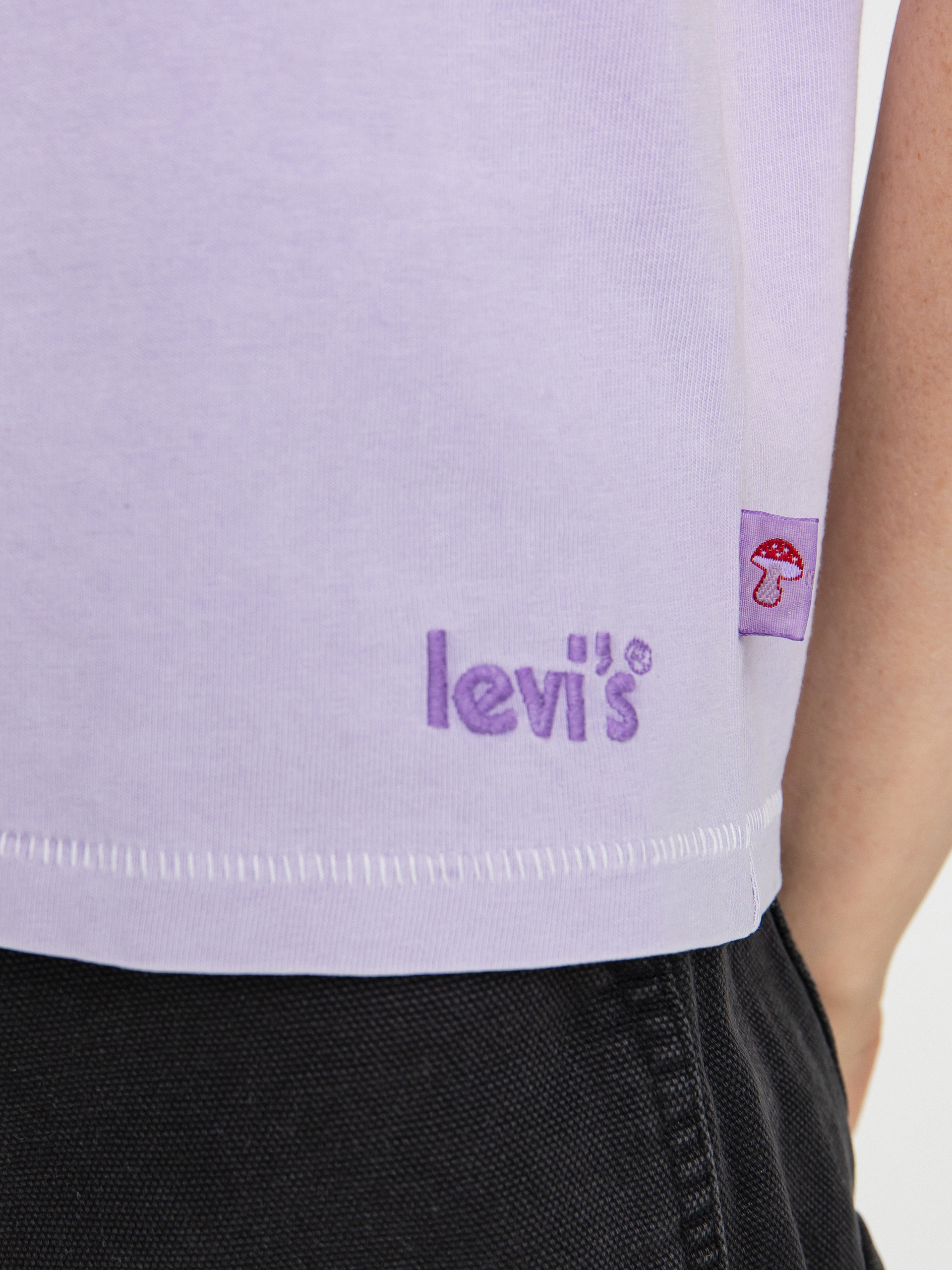 Levi's® Natural Dye T-shirt Wmn (mid saturated purple)